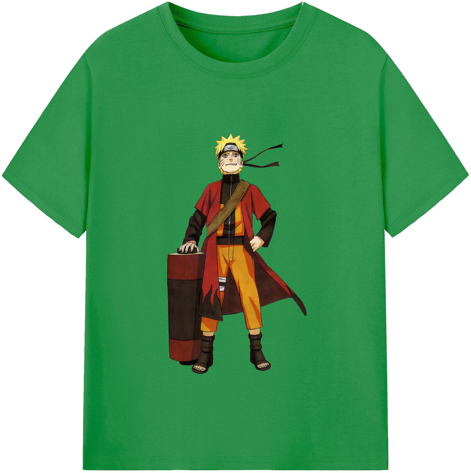 （画像用） NARUTO -ナルト- うずまき ナルト Uzumaki Naruto レディースカジュアルプリントTシャツ（綿100％）