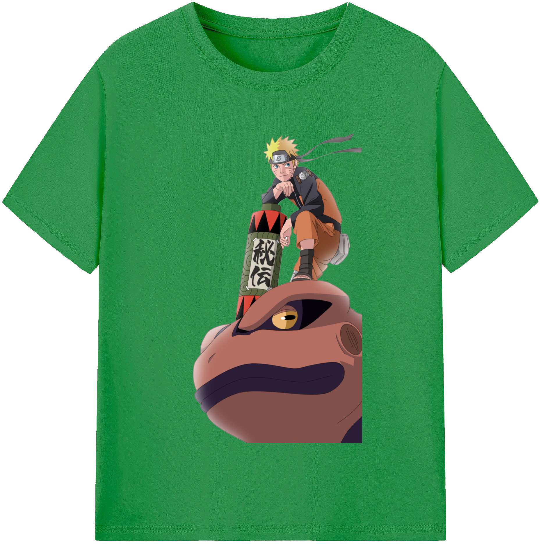 （画像用） NARUTO -ナルト- うずまき ナルト Uzumaki Naruto レディースカジュアルプリントTシャツ（綿100％）