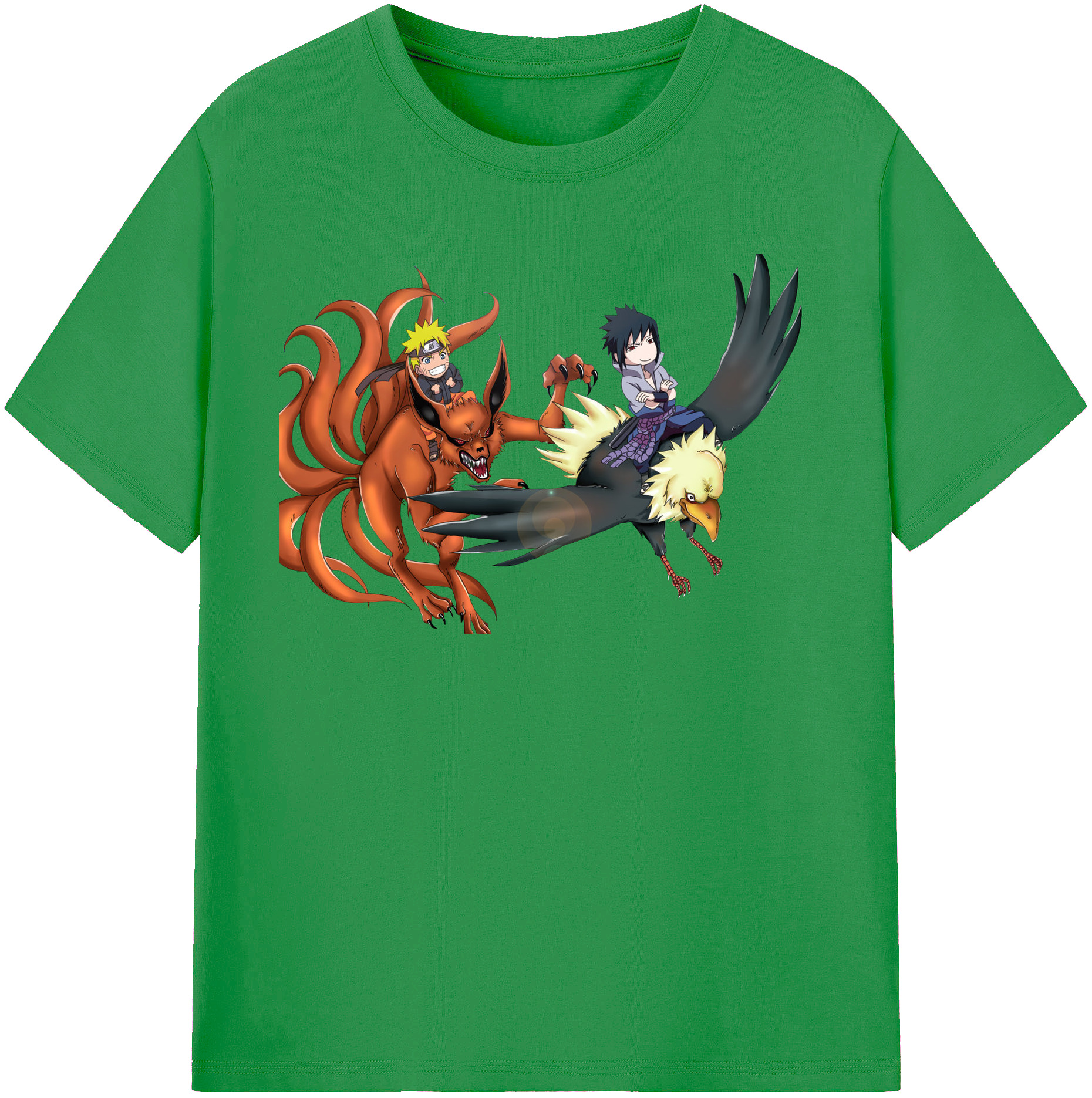 （画像用） NARUTO -ナルト- うずまき ナルト Uzumaki Naruto レディースカジュアルプリントTシャツ（綿100％）