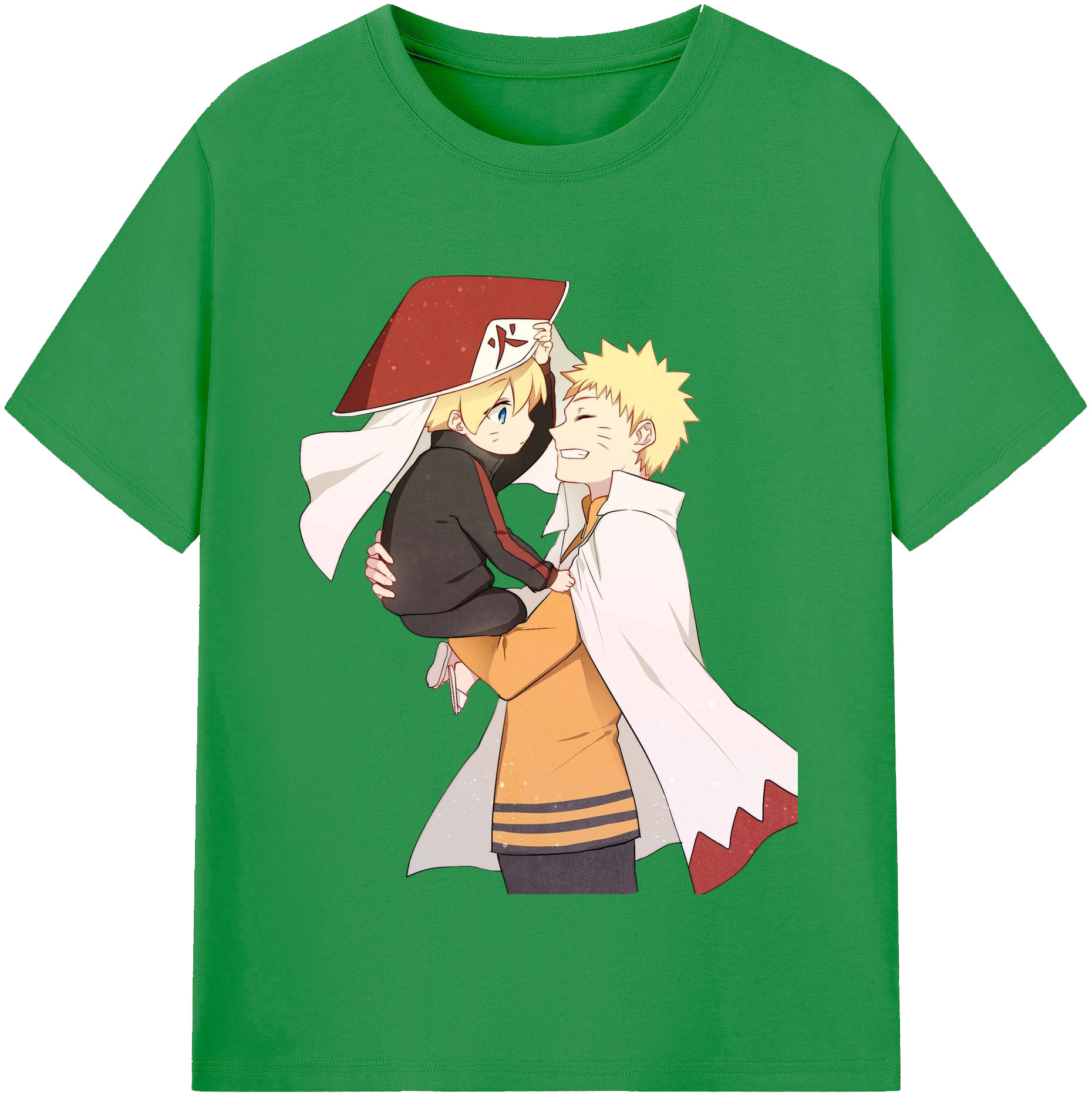 （画像用） NARUTO -ナルト- うずまき ナルト Uzumaki Naruto レディースカジュアルプリントTシャツ（綿100％）