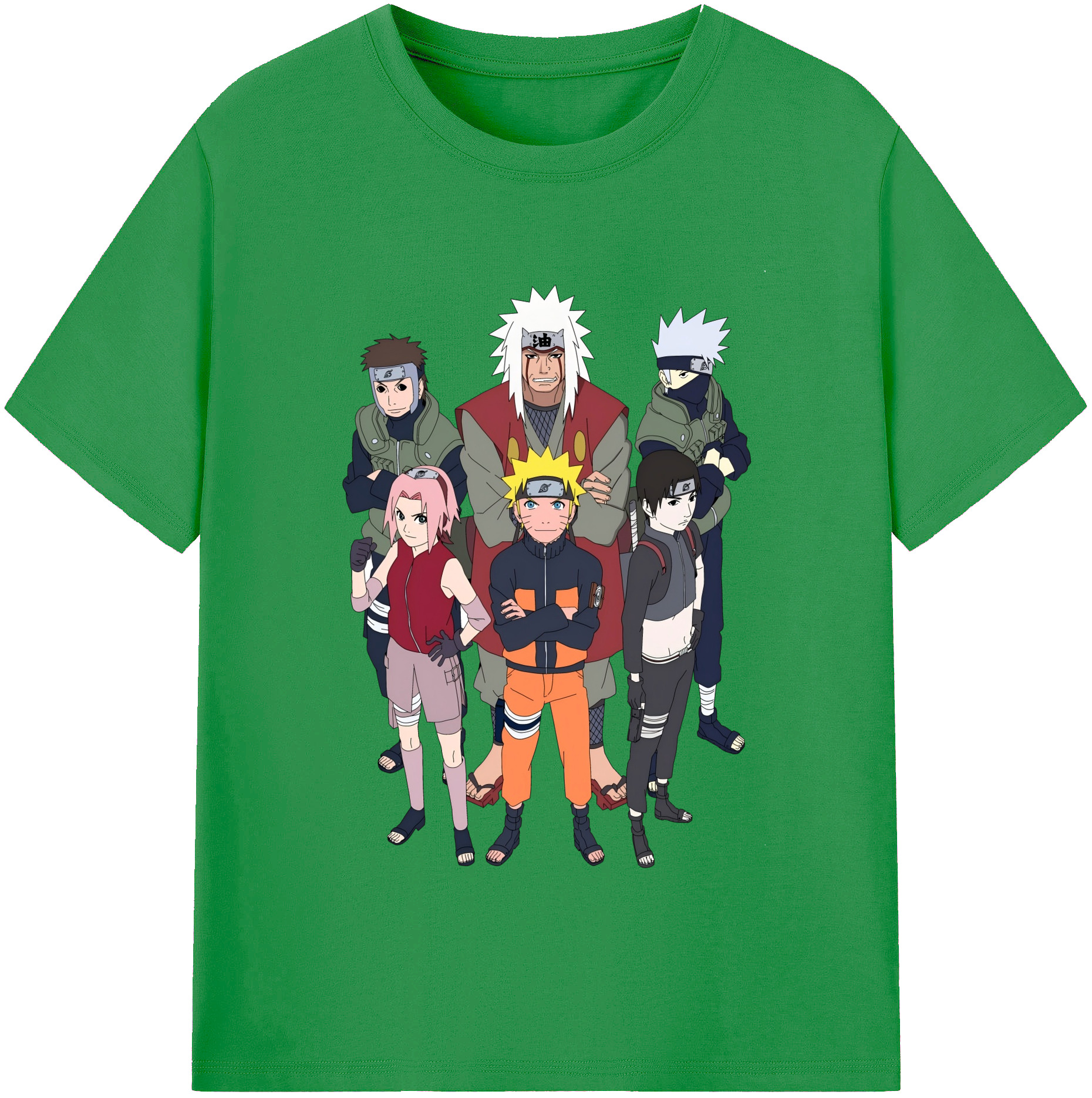 （画像用） NARUTO -ナルト- うずまき ナルト Uzumaki Naruto レディースカジュアルプリントTシャツ（綿100％）