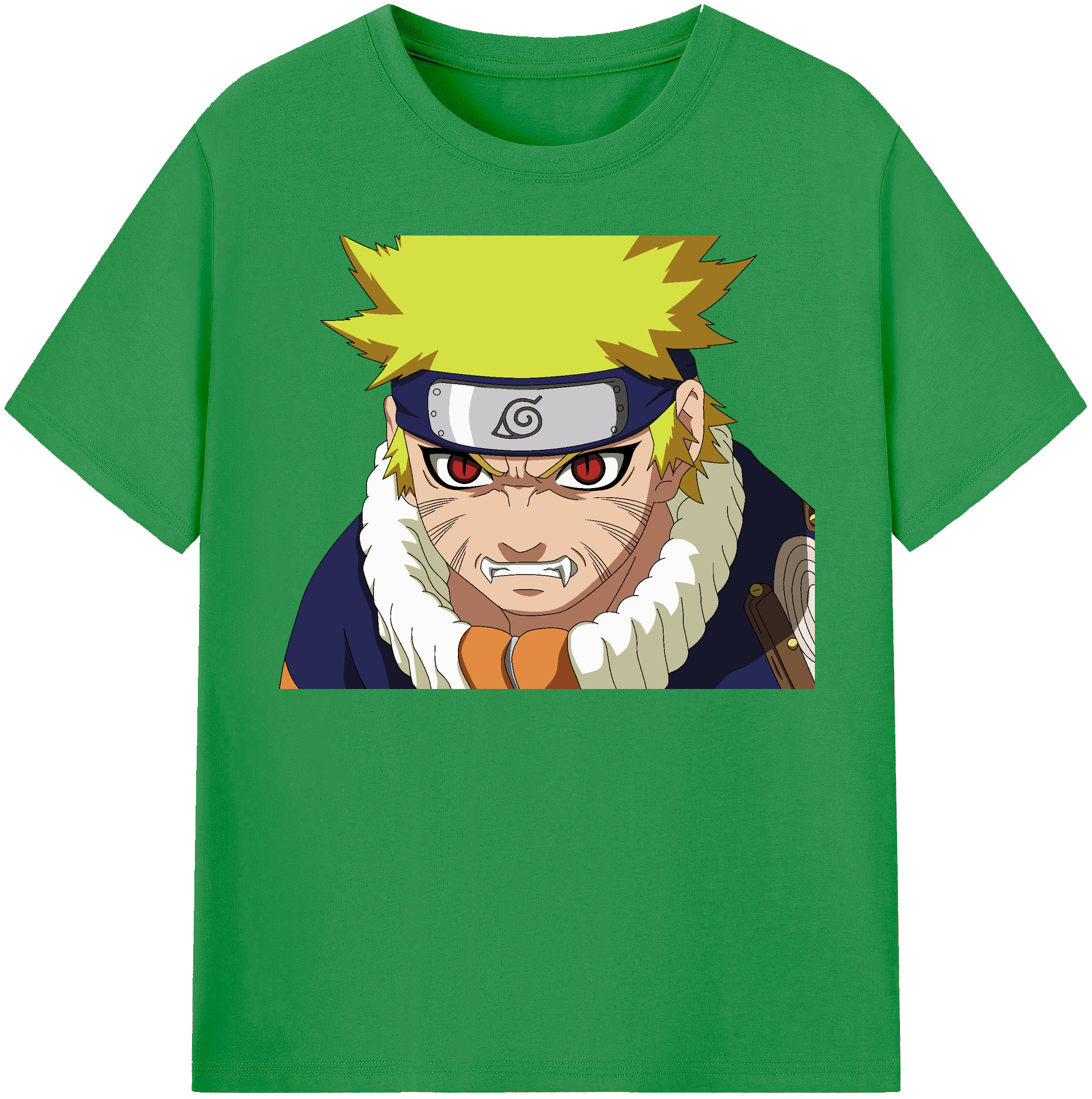 （画像用） NARUTO -ナルト- うずまき ナルト Uzumaki Naruto レディースカジュアルプリントTシャツ（綿100％）