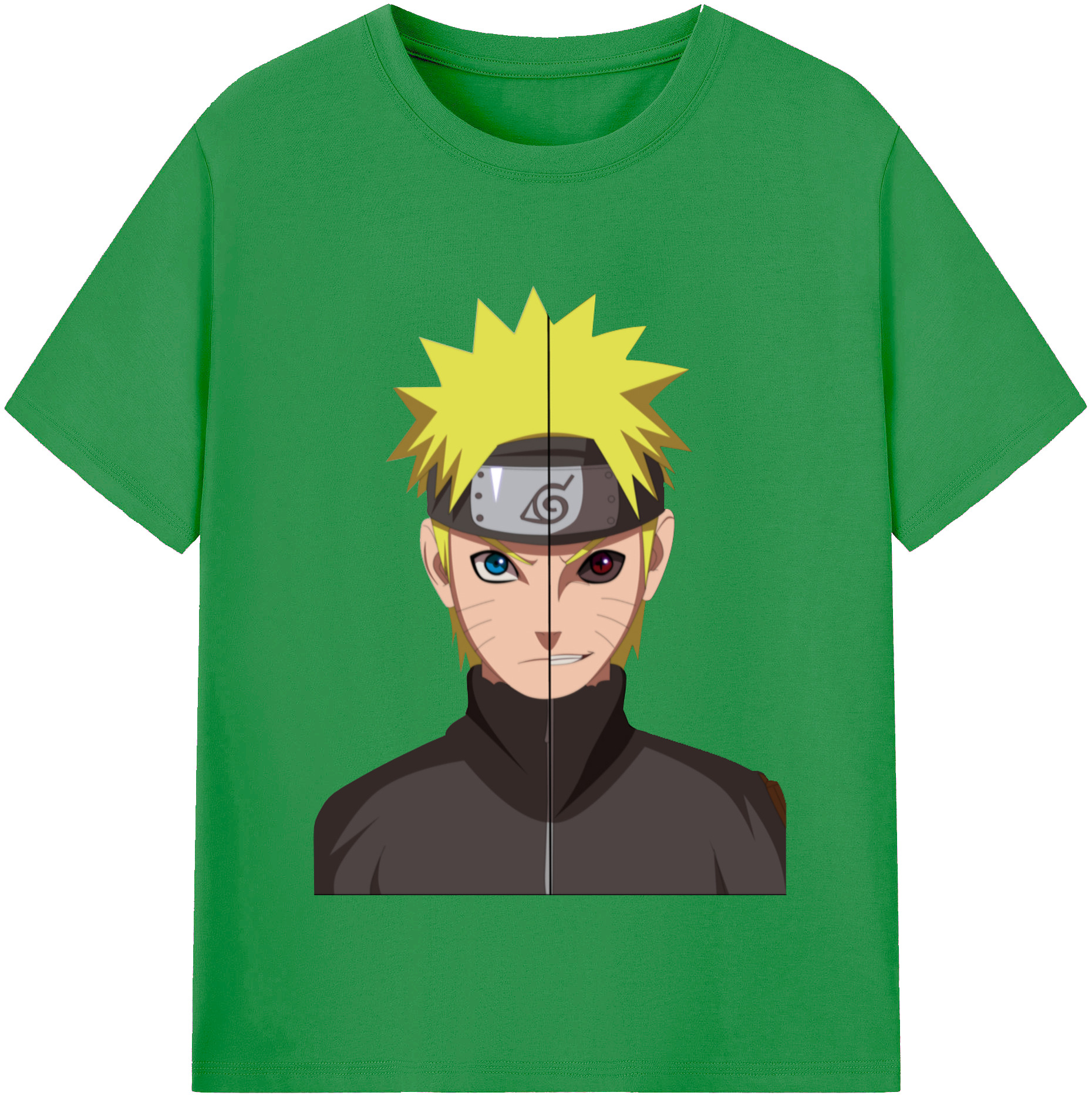 （画像用） NARUTO -ナルト- うずまき ナルト Uzumaki Naruto レディースカジュアルプリントTシャツ（綿100％）