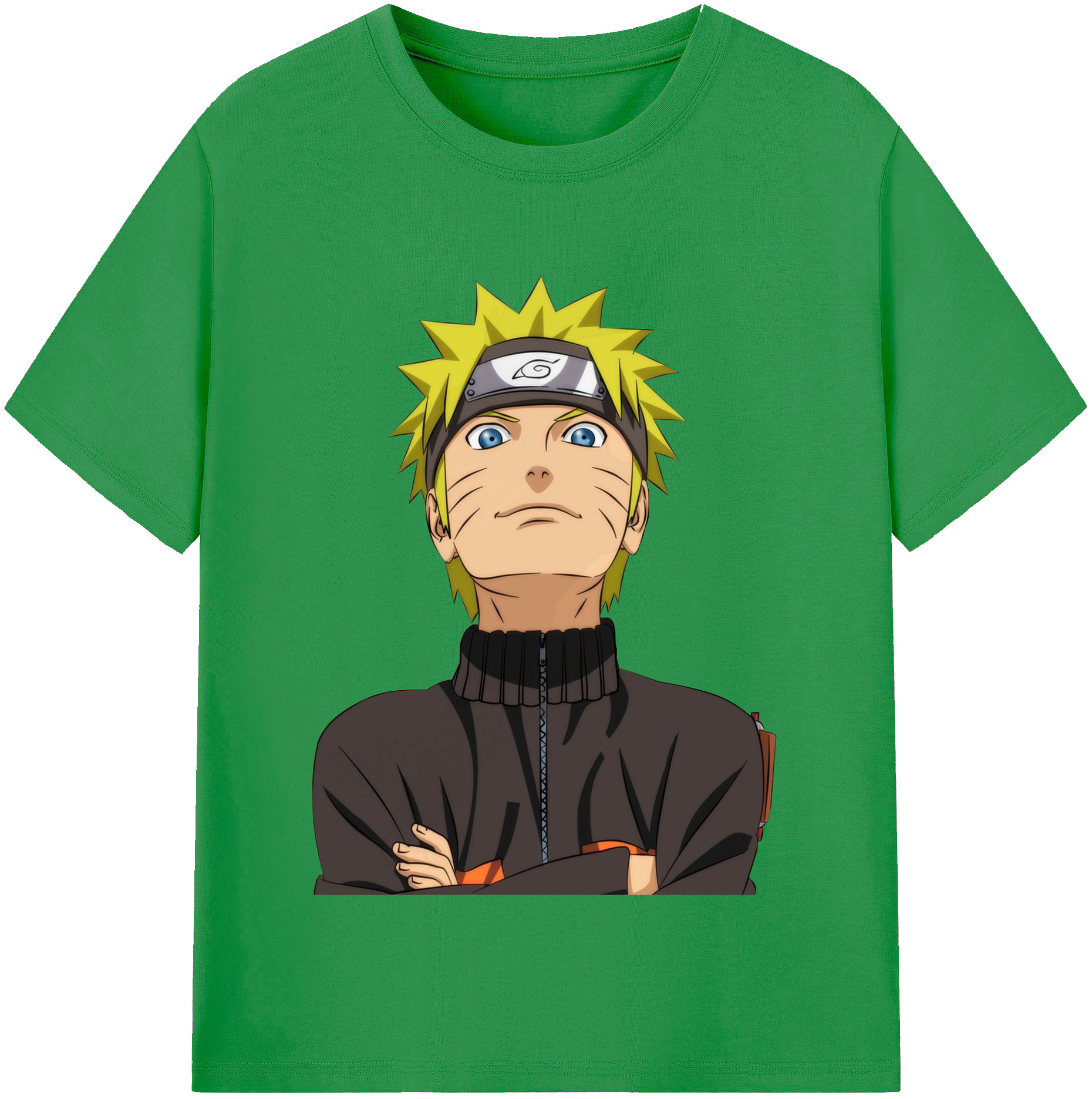（画像用） NARUTO -ナルト- うずまき ナルト Uzumaki Naruto レディースカジュアルプリントTシャツ（綿100％）