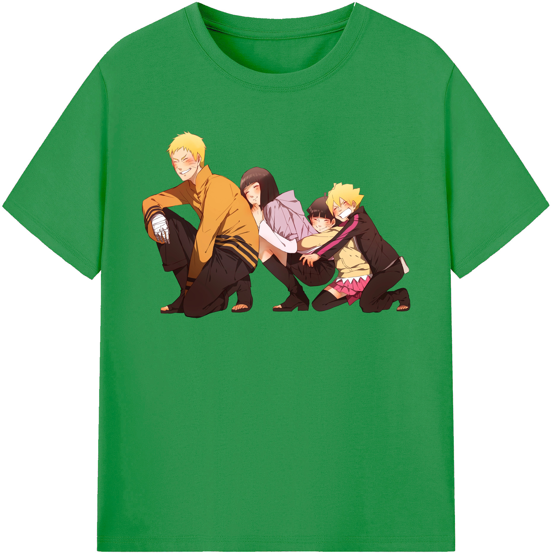 （画像用） NARUTO -ナルト- うずまき ナルト Uzumaki Naruto レディースカジュアルプリントTシャツ（綿100％）
