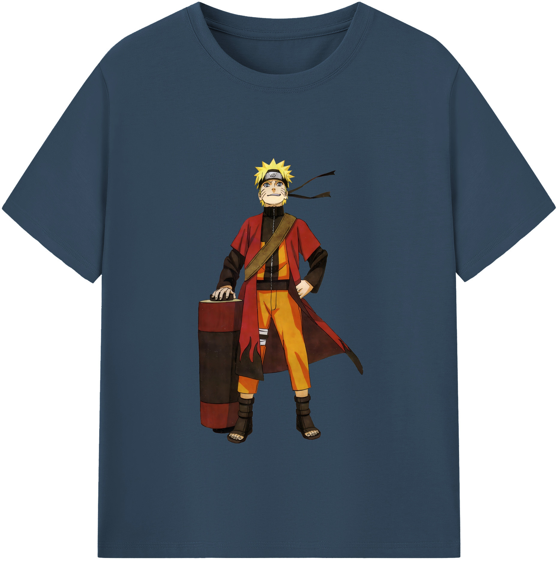 （画像用） NARUTO -ナルト- うずまき ナルト Uzumaki Naruto レディースカジュアルプリントTシャツ（綿100％）