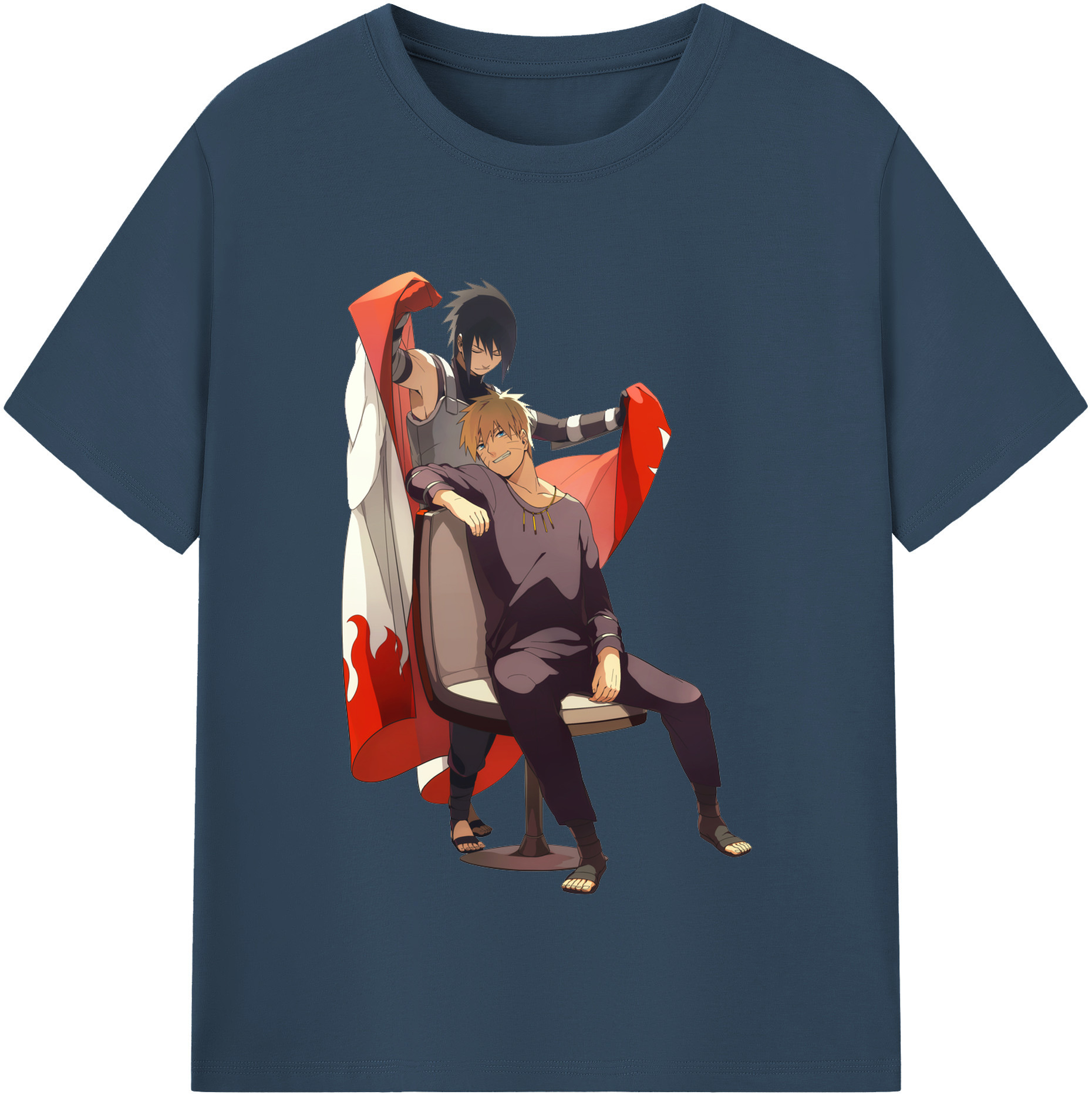 （画像用） NARUTO -ナルト- うずまき ナルト Uzumaki Naruto レディースカジュアルプリントTシャツ（綿100％）