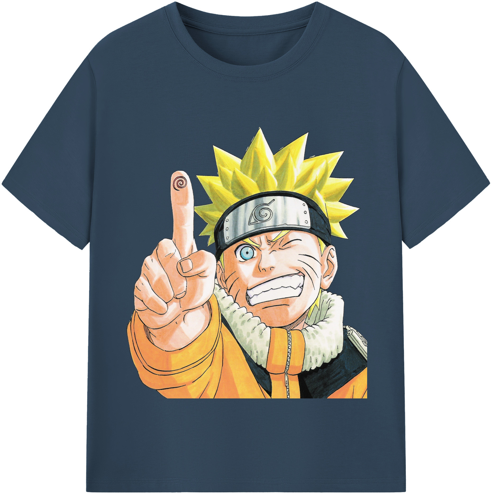 （画像用） NARUTO -ナルト- うずまき ナルト Uzumaki Naruto レディースカジュアルプリントTシャツ（綿100％）
