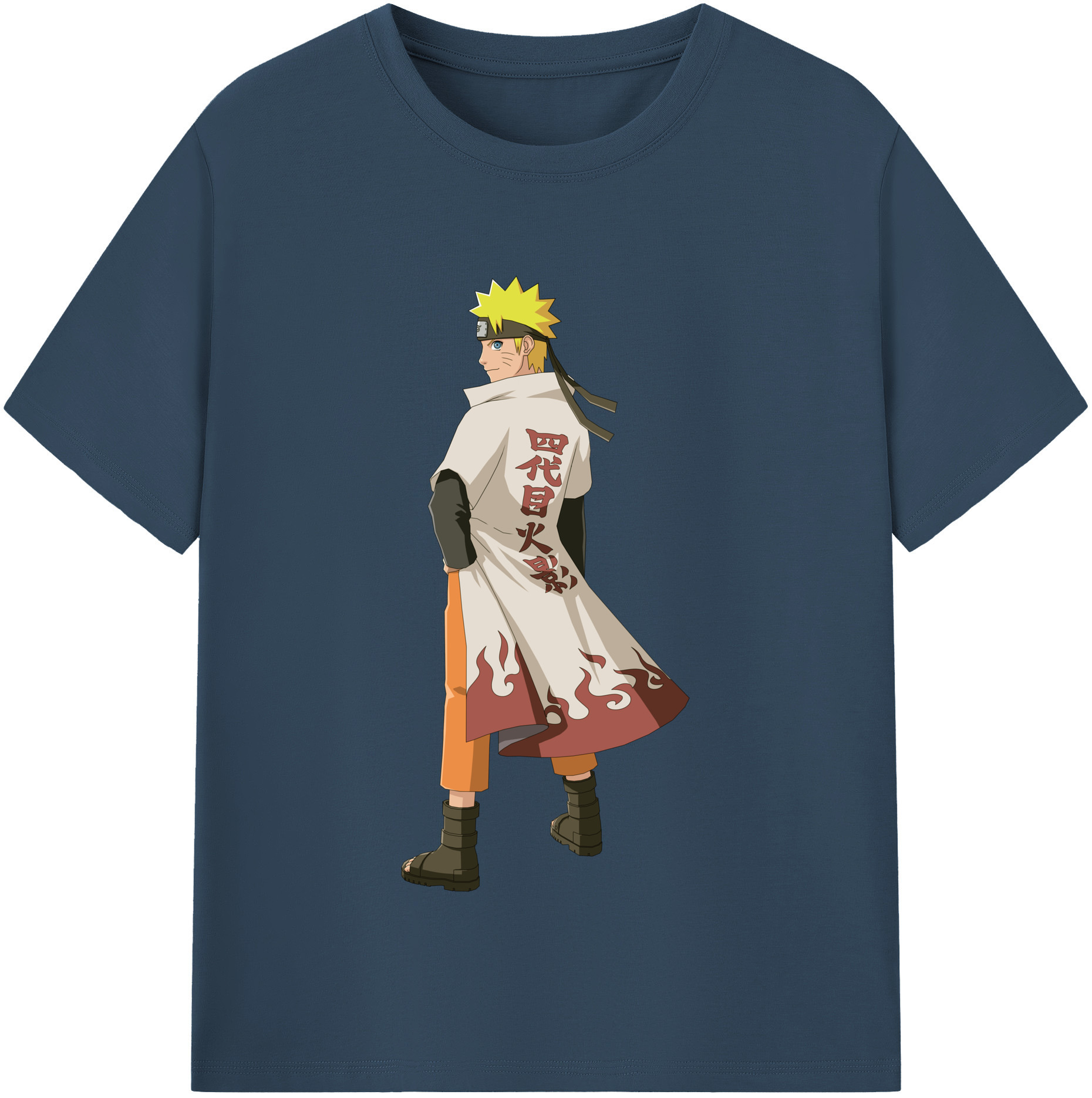 （画像用） NARUTO -ナルト- うずまき ナルト Uzumaki Naruto レディースカジュアルプリントTシャツ（綿100％）
