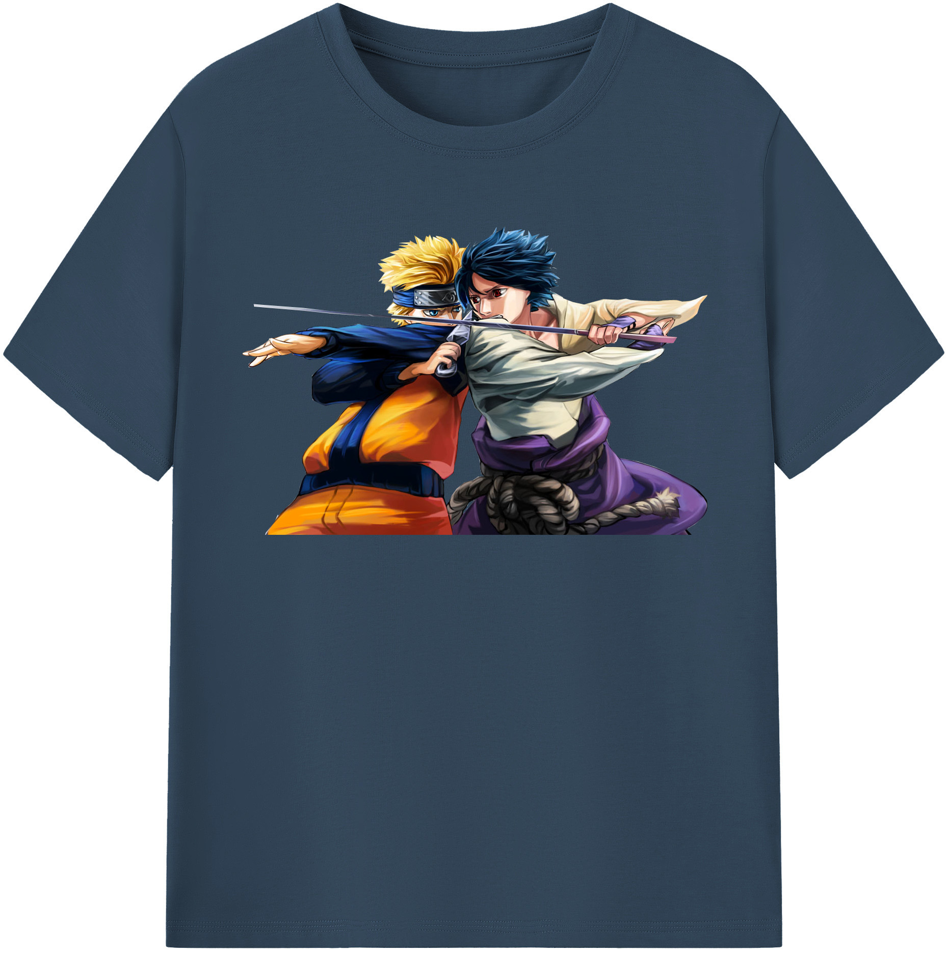 （画像用） NARUTO -ナルト- うずまき ナルト Uzumaki Naruto レディースカジュアルプリントTシャツ（綿100％）