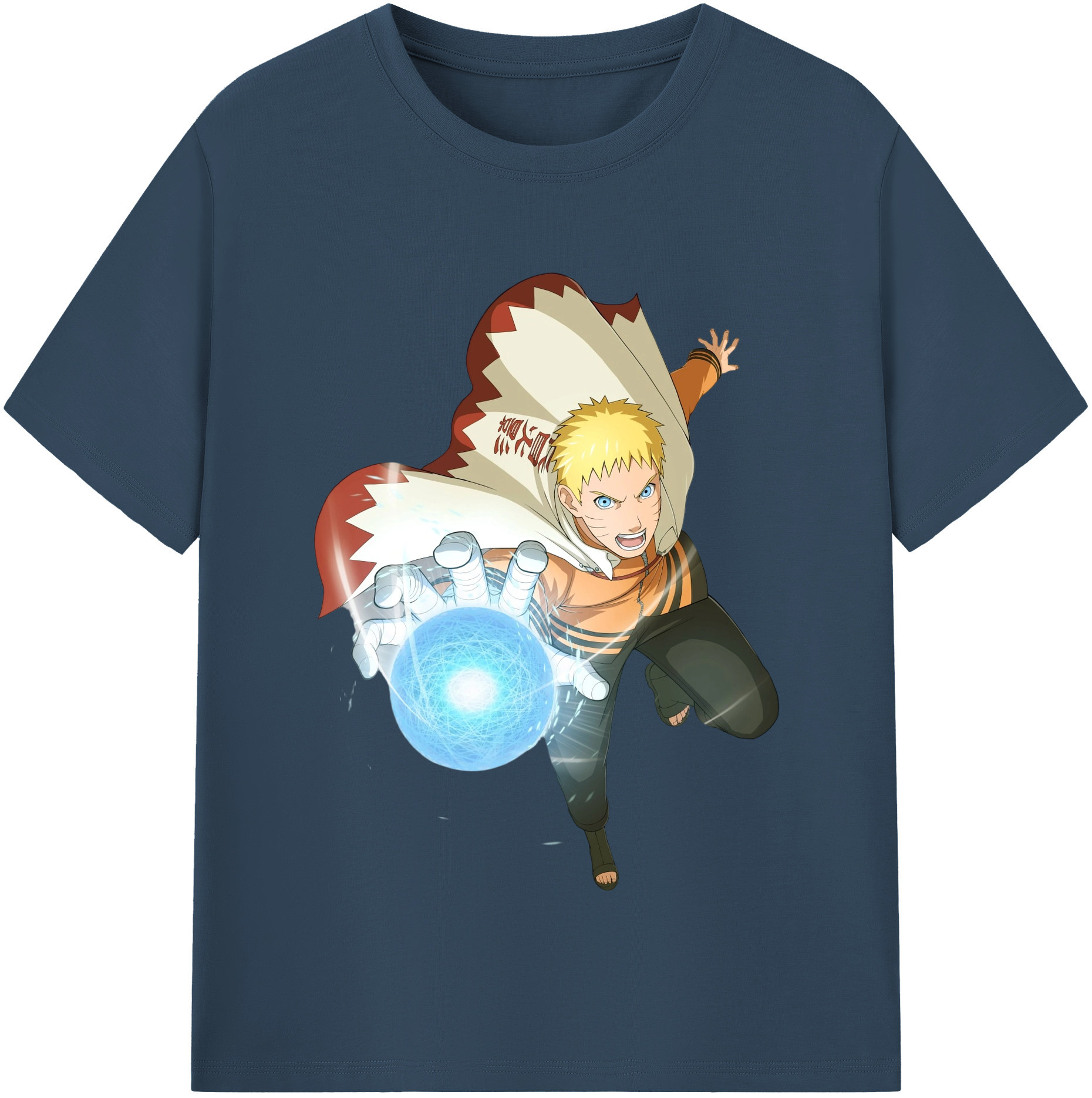 （画像用） NARUTO -ナルト- うずまき ナルト Uzumaki Naruto レディースカジュアルプリントTシャツ（綿100％）