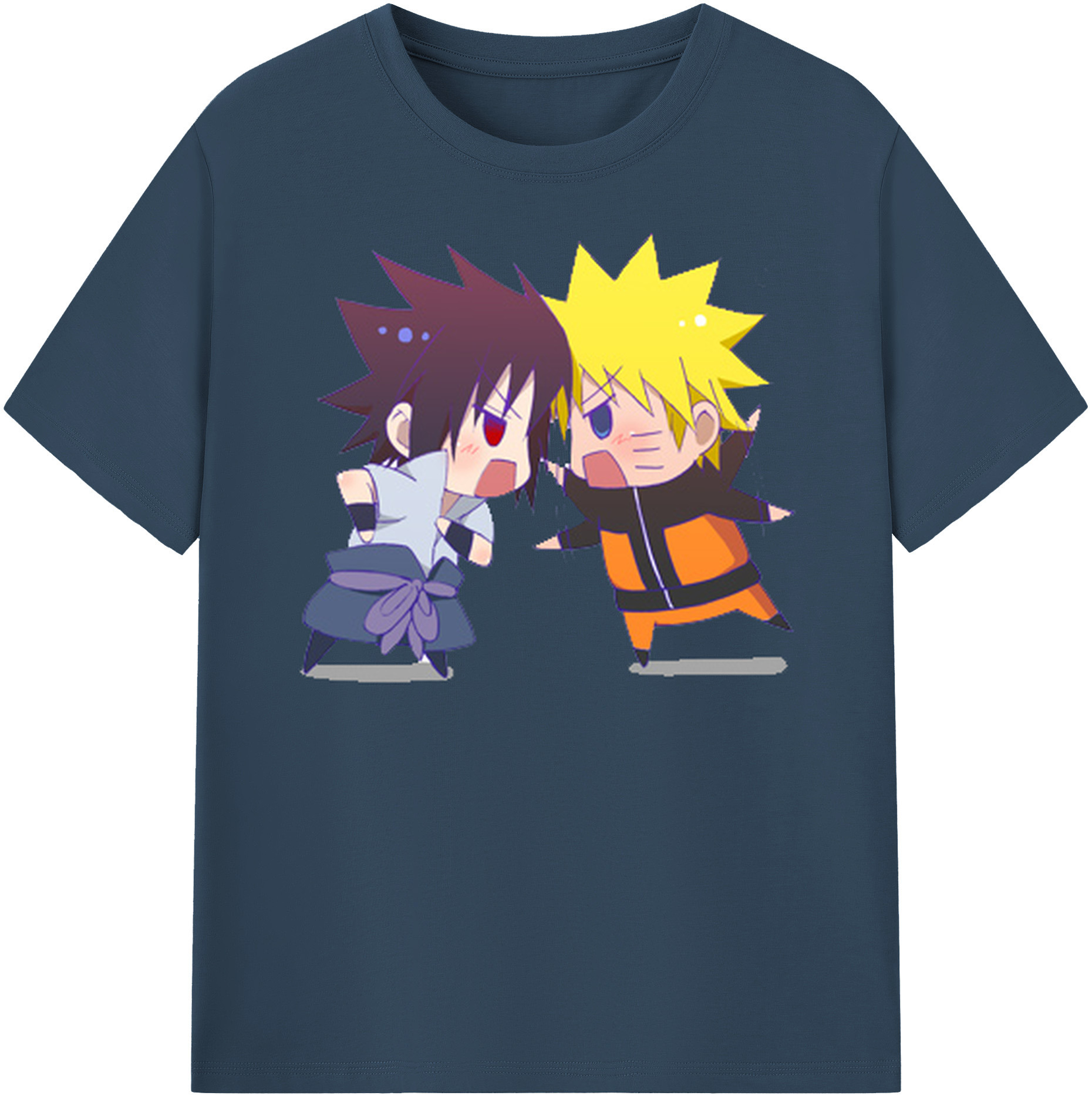 （画像用） NARUTO -ナルト- うずまき ナルト Uzumaki Naruto レディースカジュアルプリントTシャツ（綿100％）