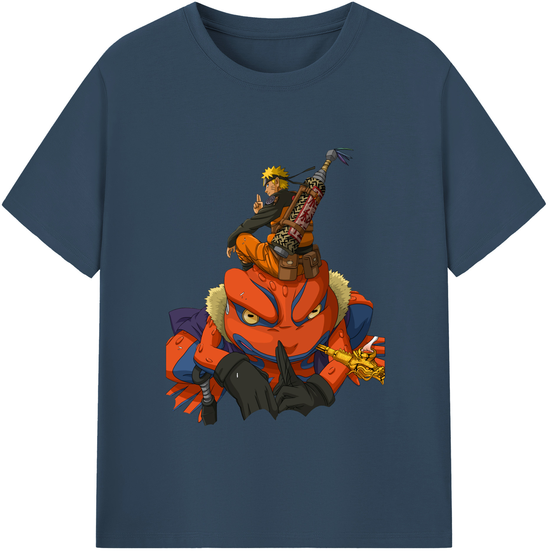 （画像用） NARUTO -ナルト- うずまき ナルト Uzumaki Naruto レディースカジュアルプリントTシャツ（綿100％）