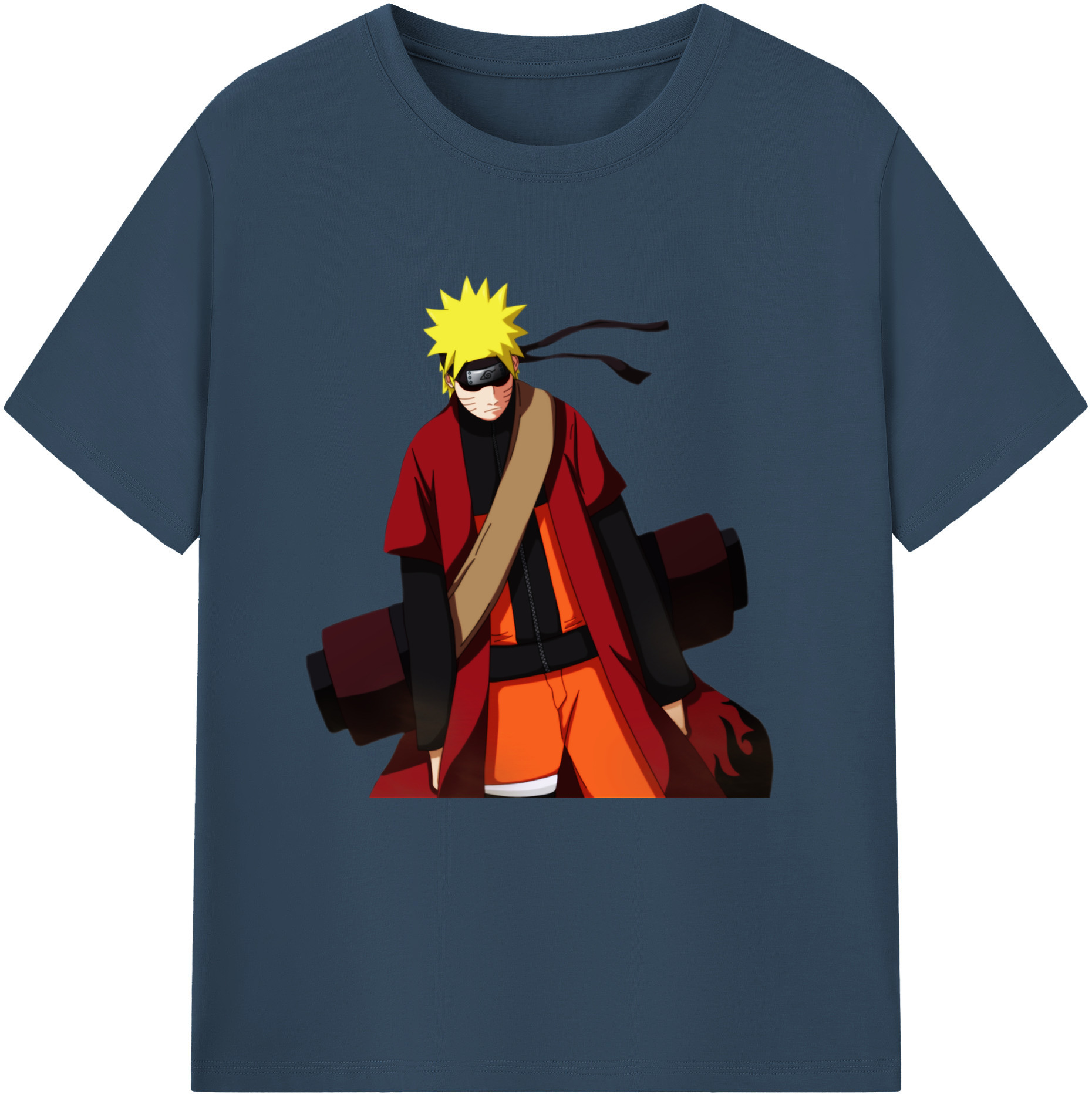 （画像用） NARUTO -ナルト- うずまき ナルト Uzumaki Naruto レディースカジュアルプリントTシャツ（綿100％）