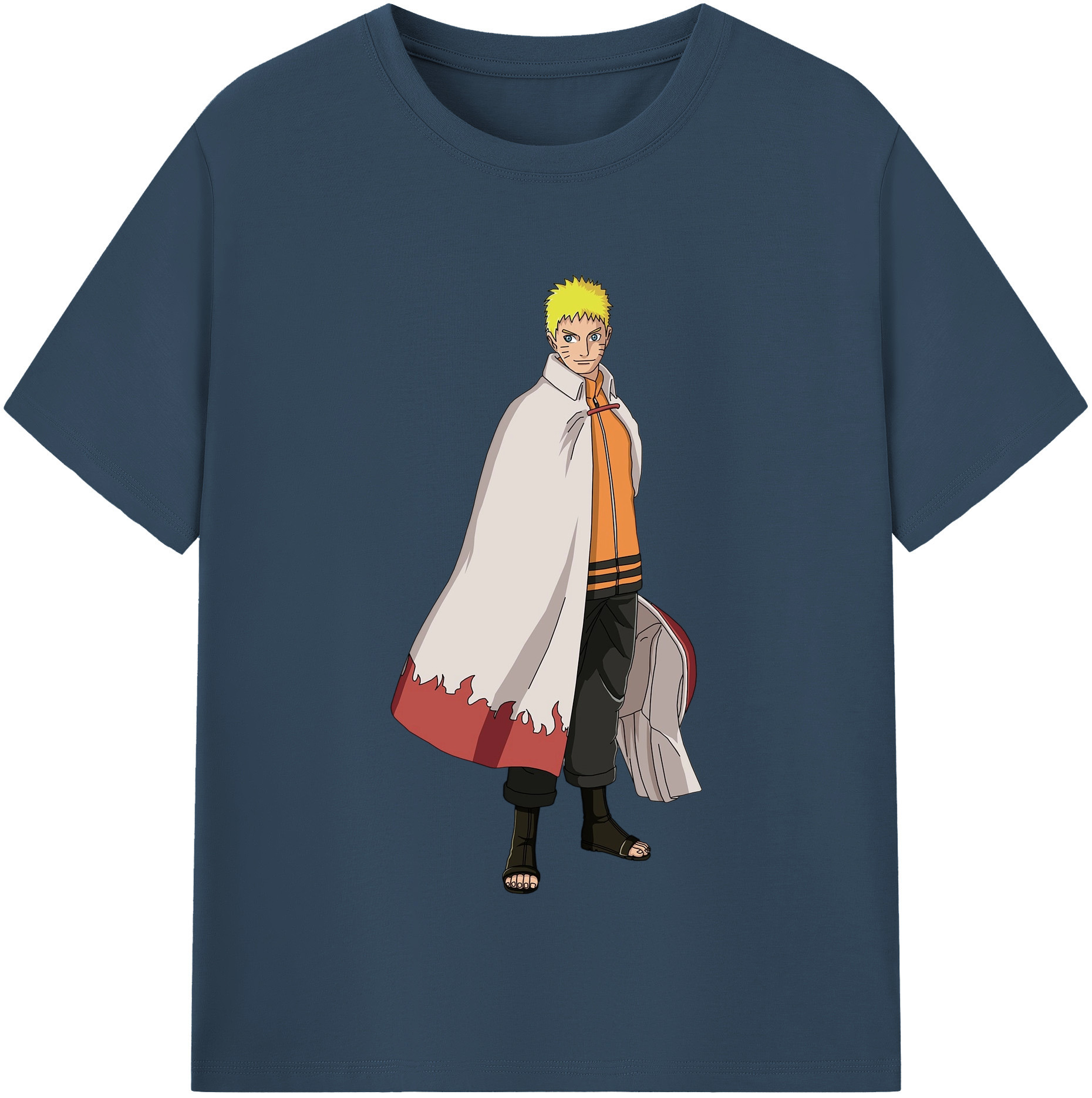 （画像用） NARUTO -ナルト- うずまき ナルト Uzumaki Naruto レディースカジュアルプリントTシャツ（綿100％）