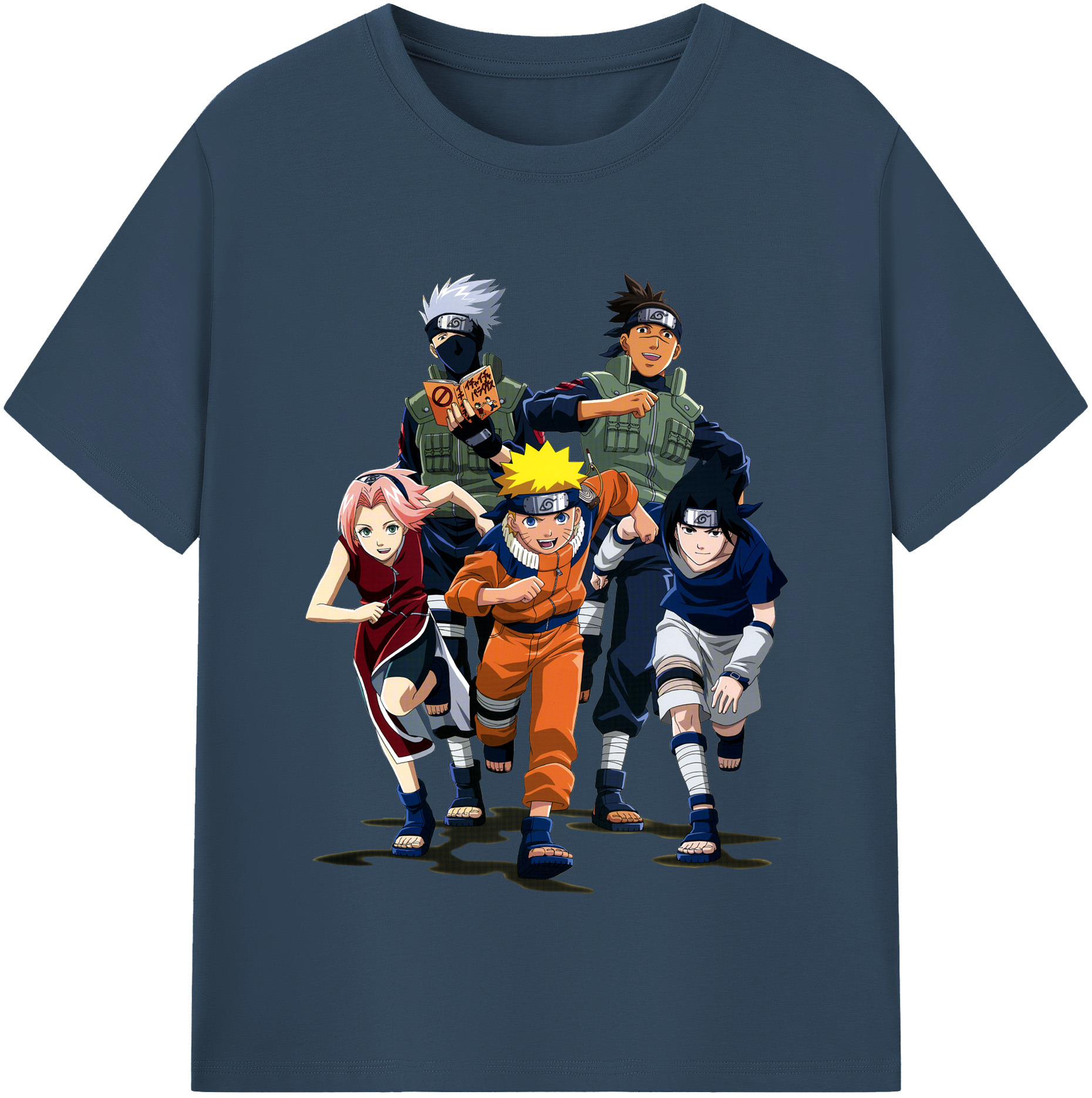 （画像用） NARUTO -ナルト- うずまき ナルト Uzumaki Naruto レディースカジュアルプリントTシャツ（綿100％）