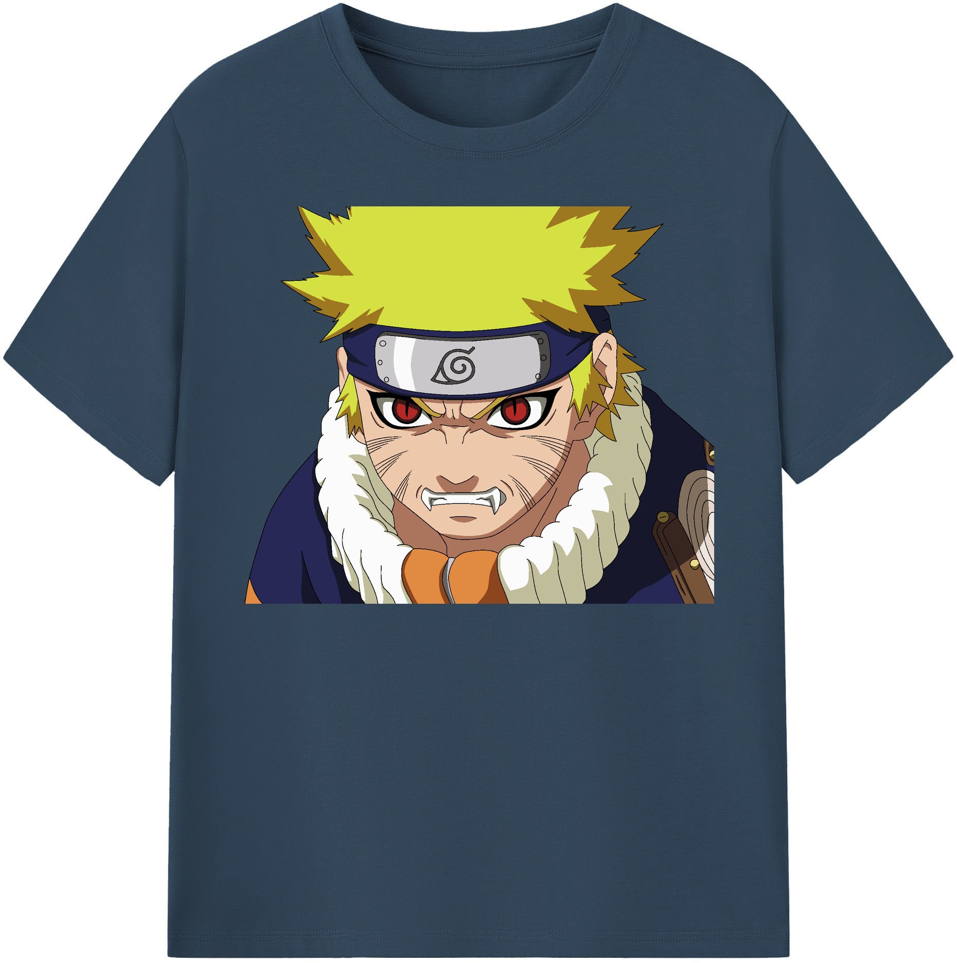 （画像用） NARUTO -ナルト- うずまき ナルト Uzumaki Naruto レディースカジュアルプリントTシャツ（綿100％）