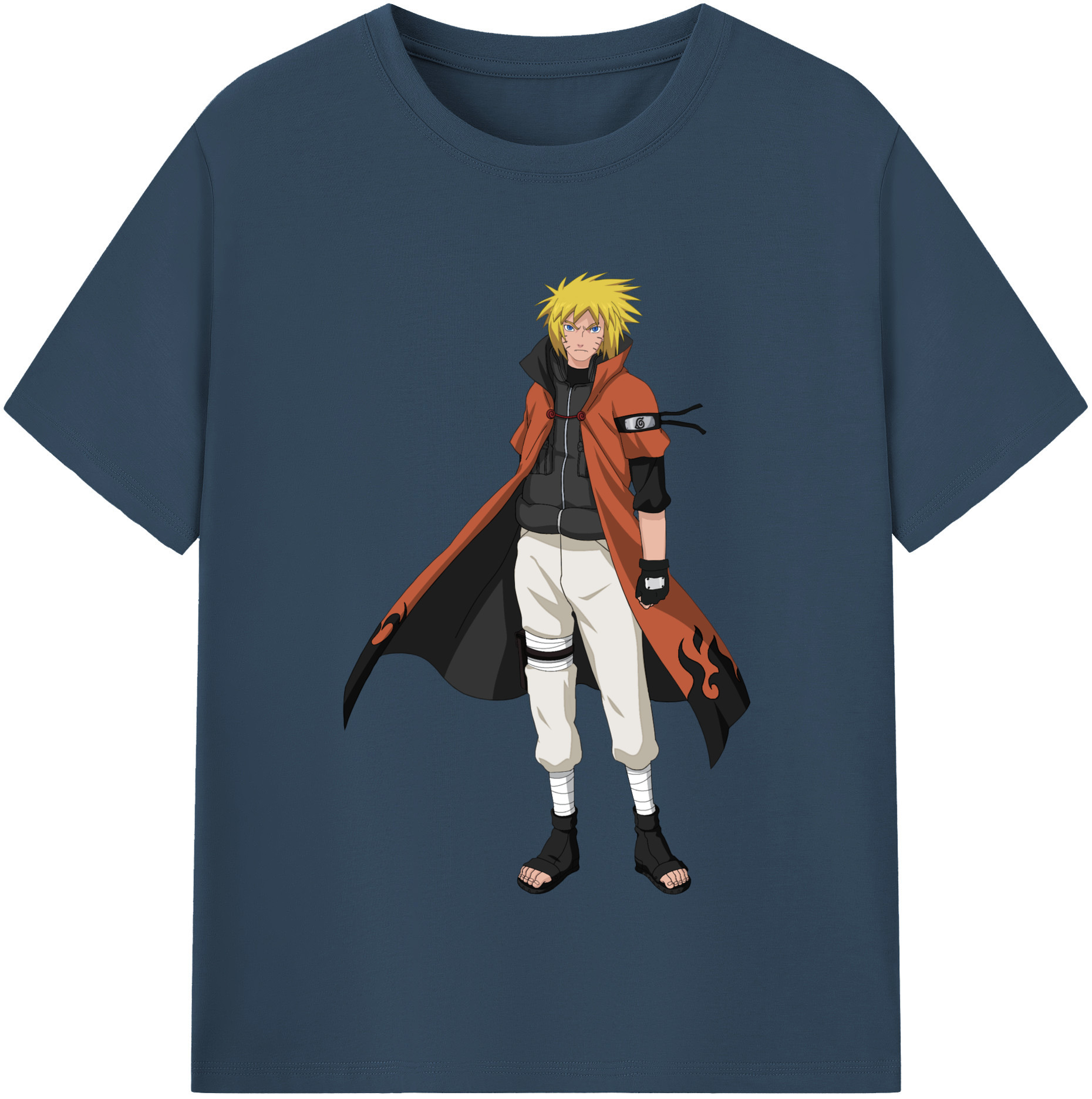 （画像用） NARUTO -ナルト- うずまき ナルト Uzumaki Naruto レディースカジュアルプリントTシャツ（綿100％）