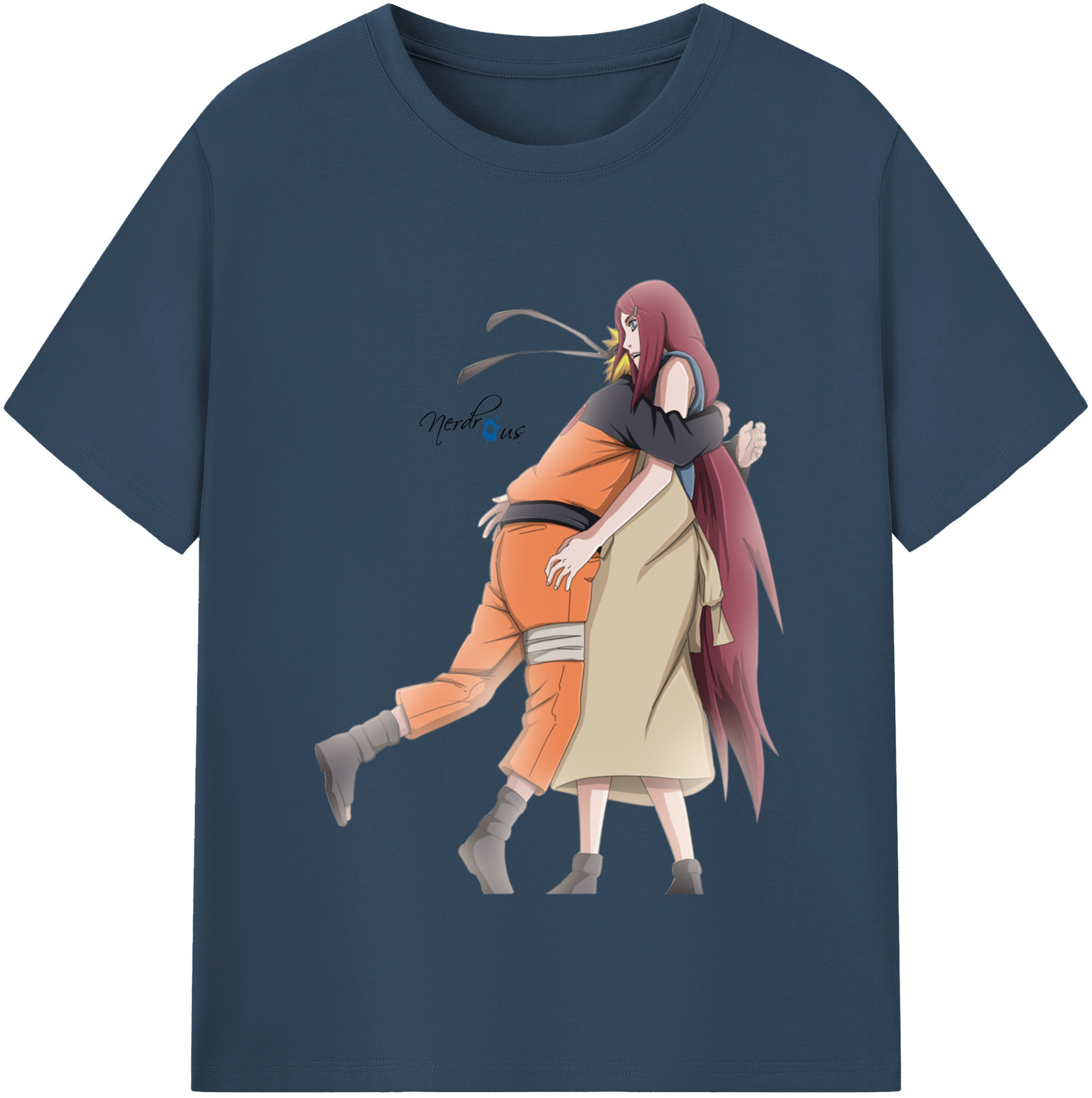 （画像用） NARUTO -ナルト- うずまき ナルト Uzumaki Naruto レディースカジュアルプリントTシャツ（綿100％）