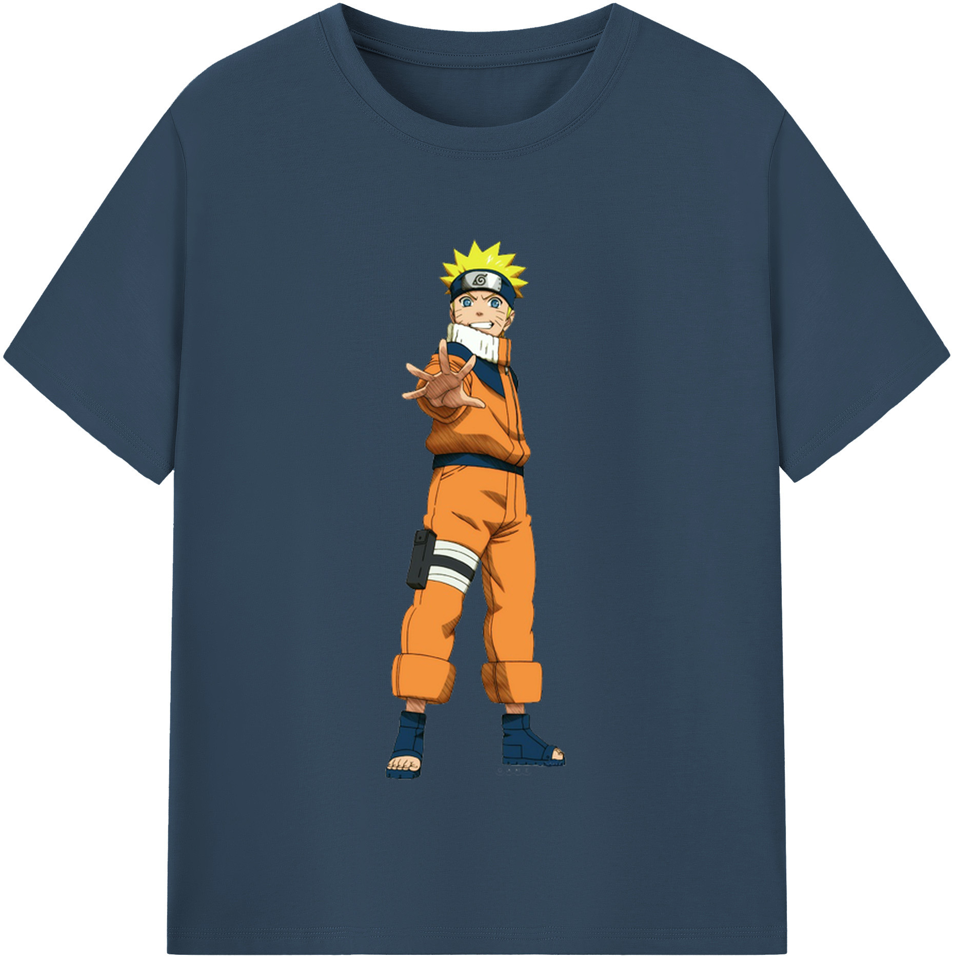 （画像用） NARUTO -ナルト- うずまき ナルト Uzumaki Naruto レディースカジュアルプリントTシャツ（綿100％）