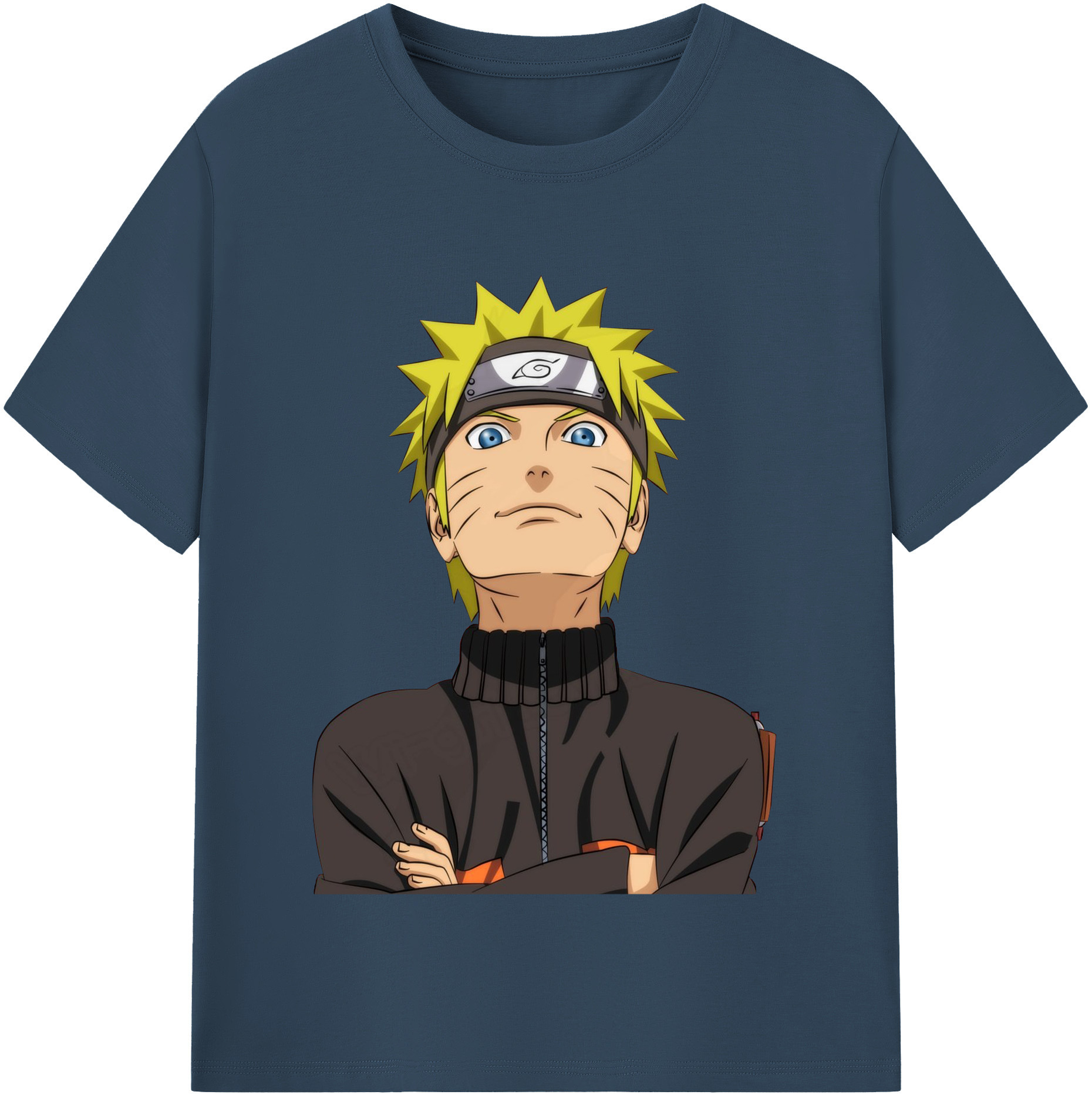 （画像用） NARUTO -ナルト- うずまき ナルト Uzumaki Naruto レディースカジュアルプリントTシャツ（綿100％）