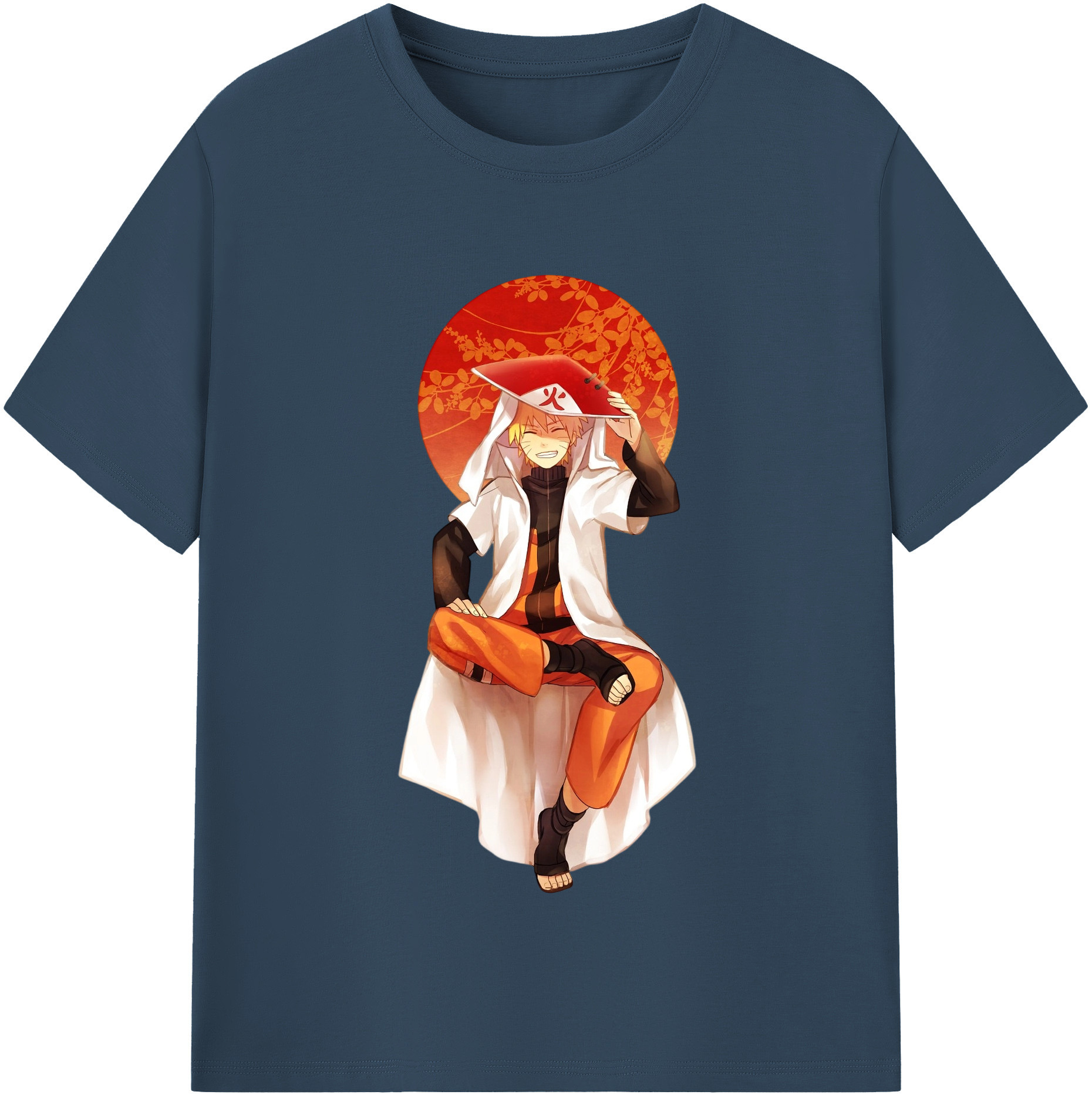 （画像用） NARUTO -ナルト- うずまき ナルト Uzumaki Naruto レディースカジュアルプリントTシャツ（綿100％）