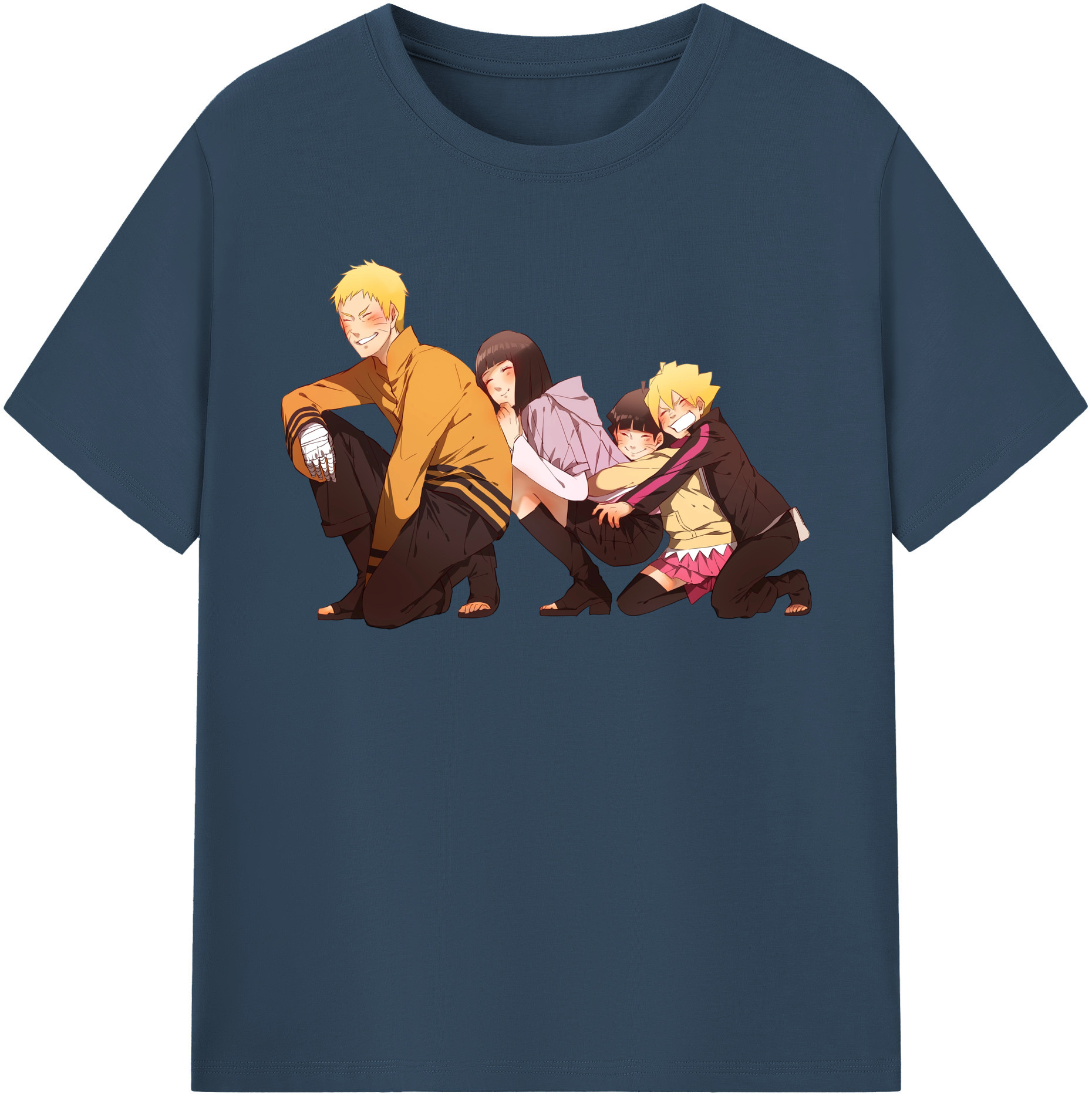 （画像用） NARUTO -ナルト- うずまき ナルト Uzumaki Naruto レディースカジュアルプリントTシャツ（綿100％）
