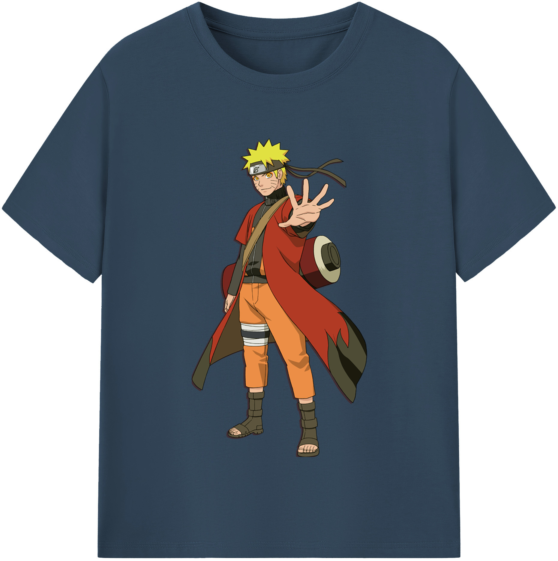 （画像用） NARUTO -ナルト- うずまき ナルト Uzumaki Naruto レディースカジュアルプリントTシャツ（綿100％）