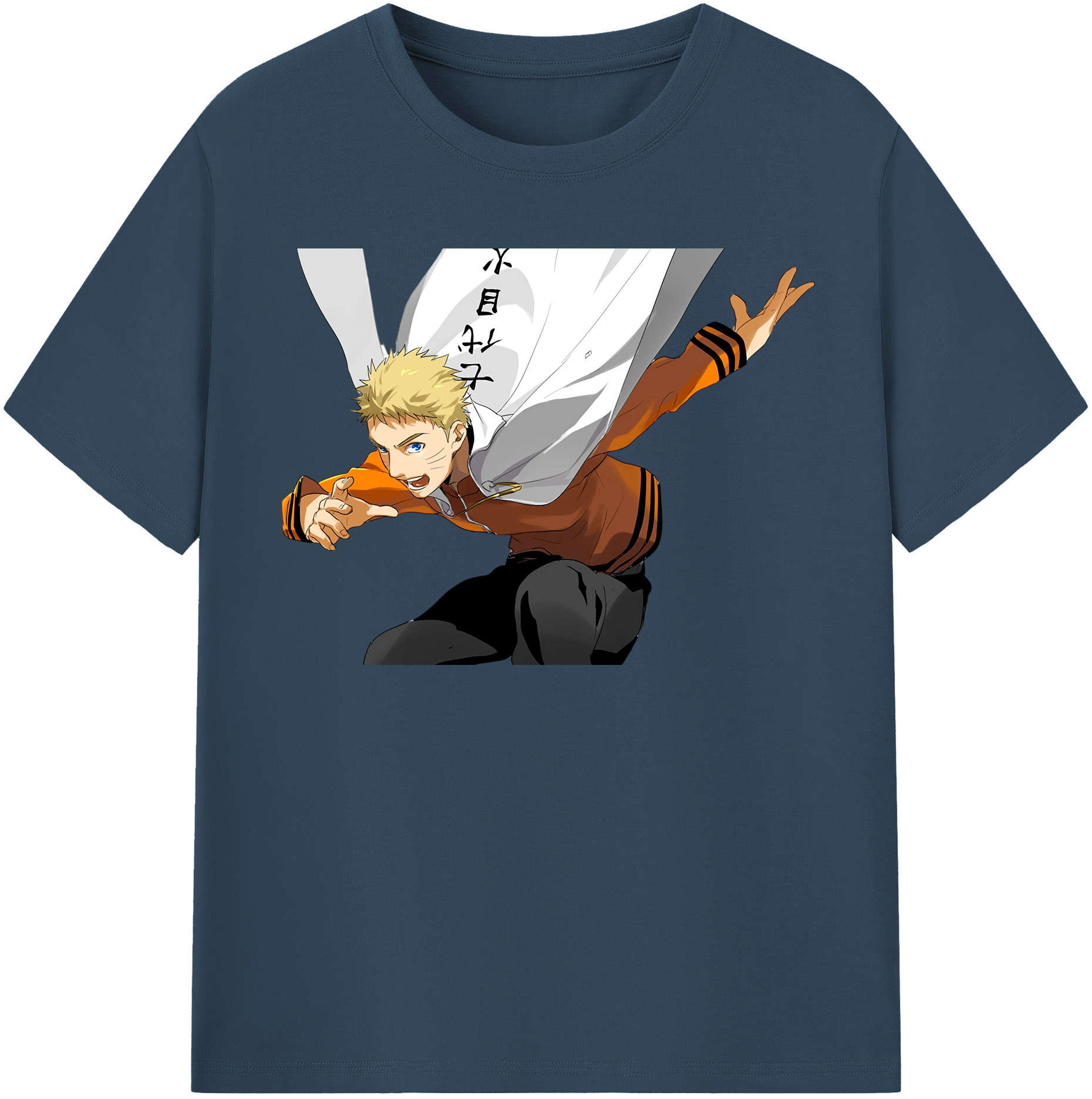 （画像用） NARUTO -ナルト- うずまき ナルト Uzumaki Naruto レディースカジュアルプリントTシャツ（綿100％）