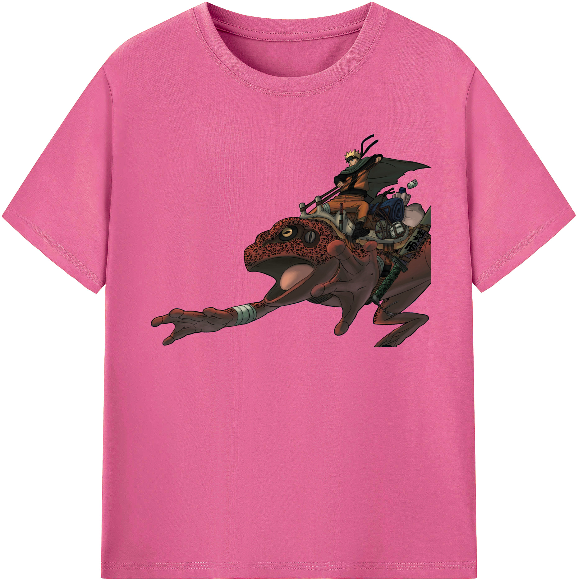 （画像用） NARUTO -ナルト- うずまき ナルト Uzumaki Naruto レディースカジュアルプリントTシャツ（綿100％）