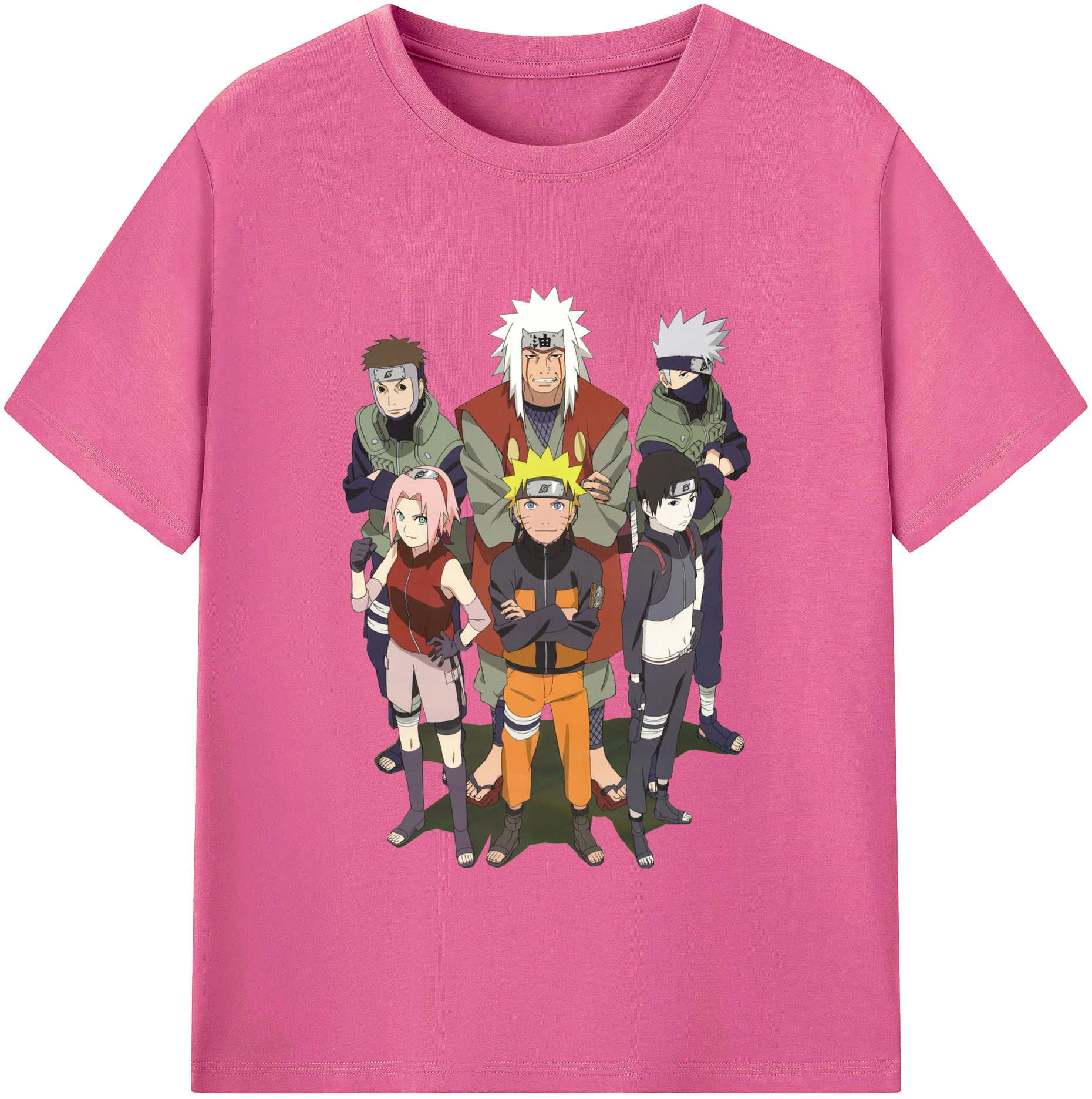 （画像用） NARUTO -ナルト- うずまき ナルト Uzumaki Naruto レディースカジュアルプリントTシャツ（綿100％）