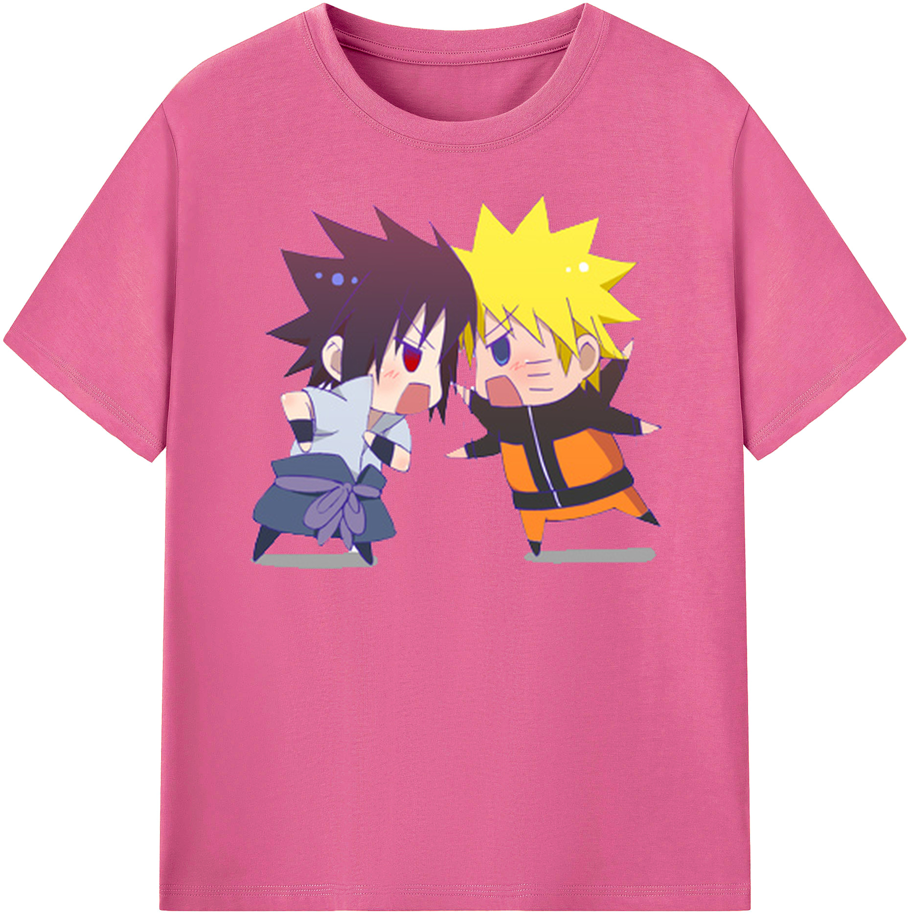 （画像用） NARUTO -ナルト- うずまき ナルト Uzumaki Naruto レディースカジュアルプリントTシャツ（綿100％）