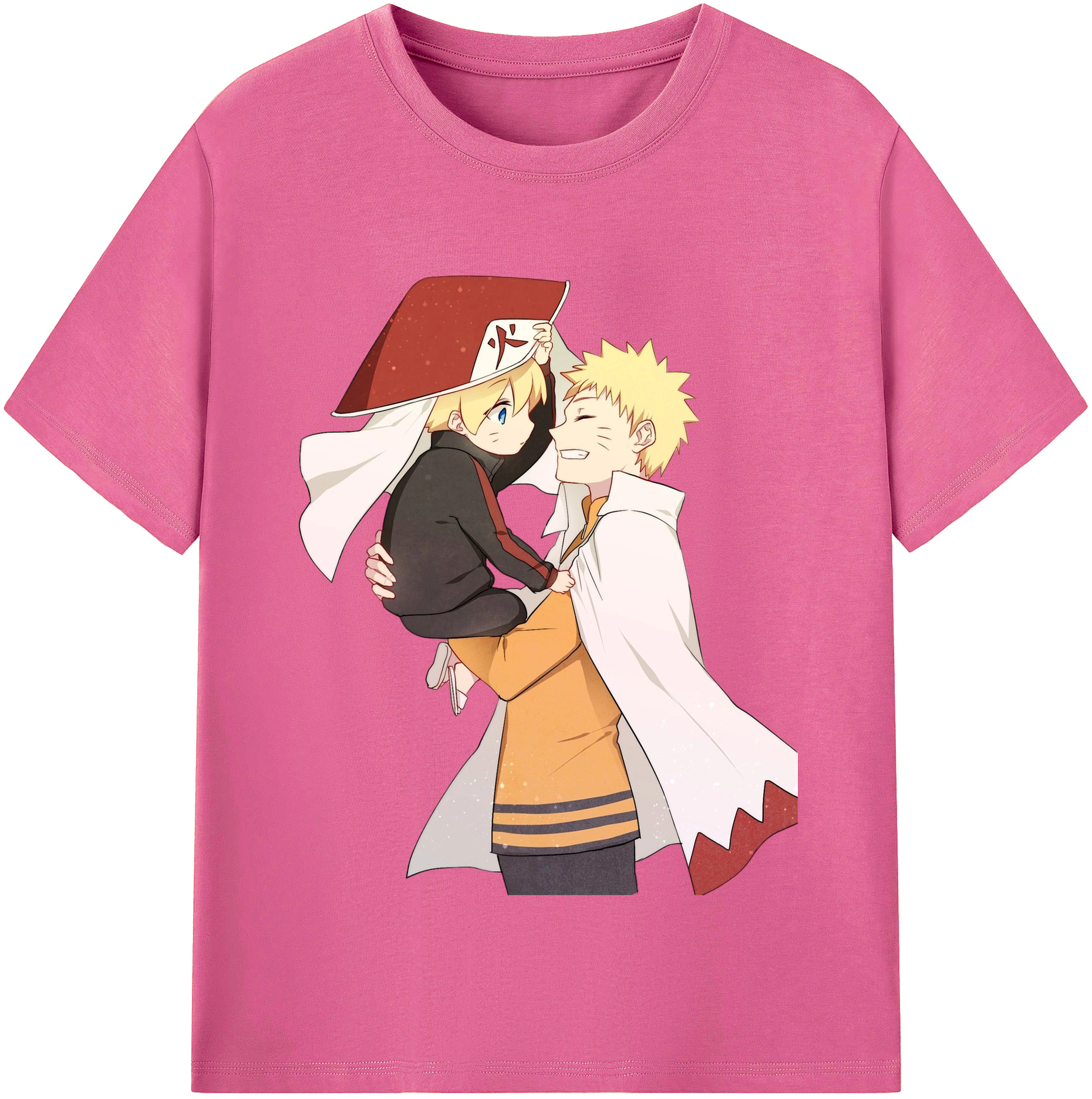 （画像用） NARUTO -ナルト- うずまき ナルト Uzumaki Naruto レディースカジュアルプリントTシャツ（綿100％）