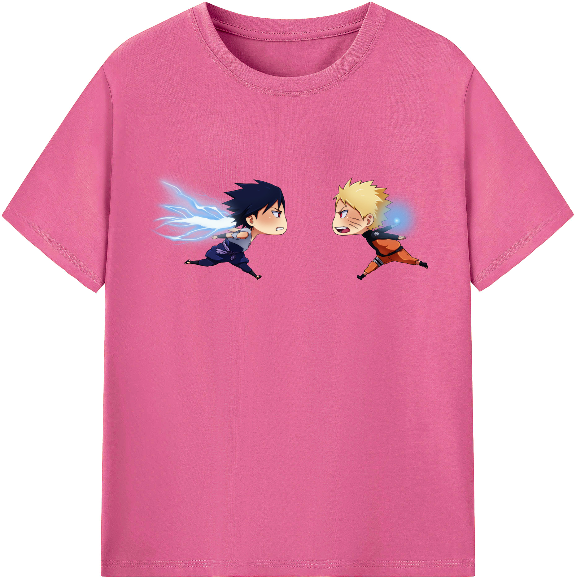 （画像用） NARUTO -ナルト- うずまき ナルト Uzumaki Naruto レディースカジュアルプリントTシャツ（綿100％）