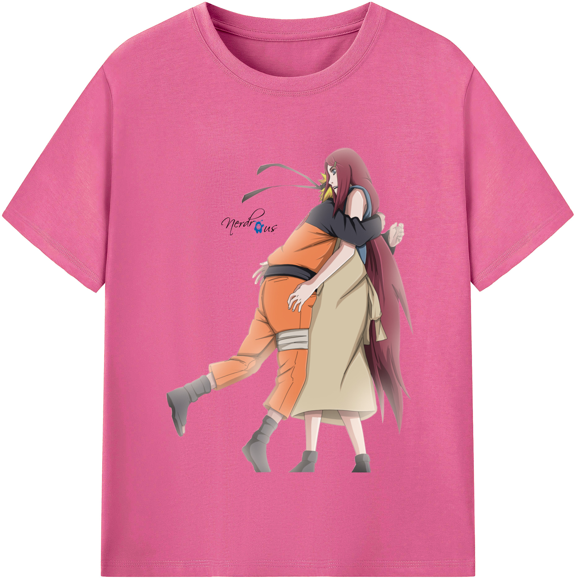 （画像用） NARUTO -ナルト- うずまき ナルト Uzumaki Naruto レディースカジュアルプリントTシャツ（綿100％）