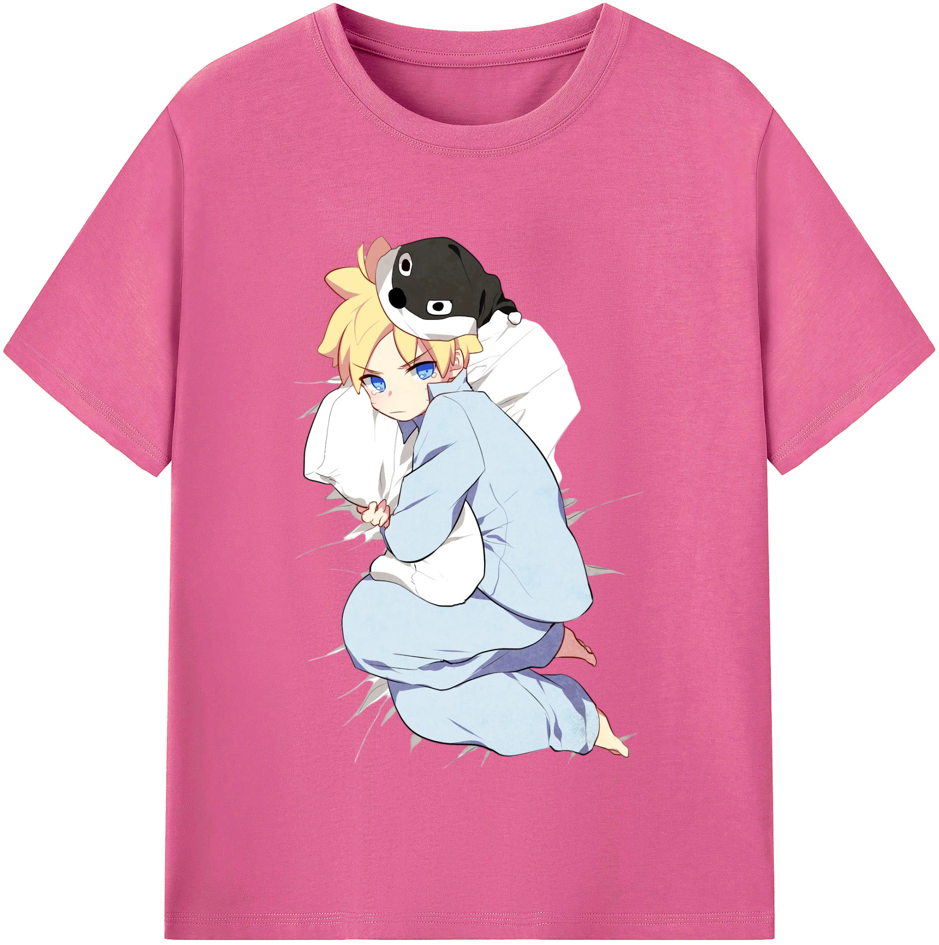 （画像用） NARUTO -ナルト- うずまき ナルト Uzumaki Naruto レディースカジュアルプリントTシャツ（綿100％）