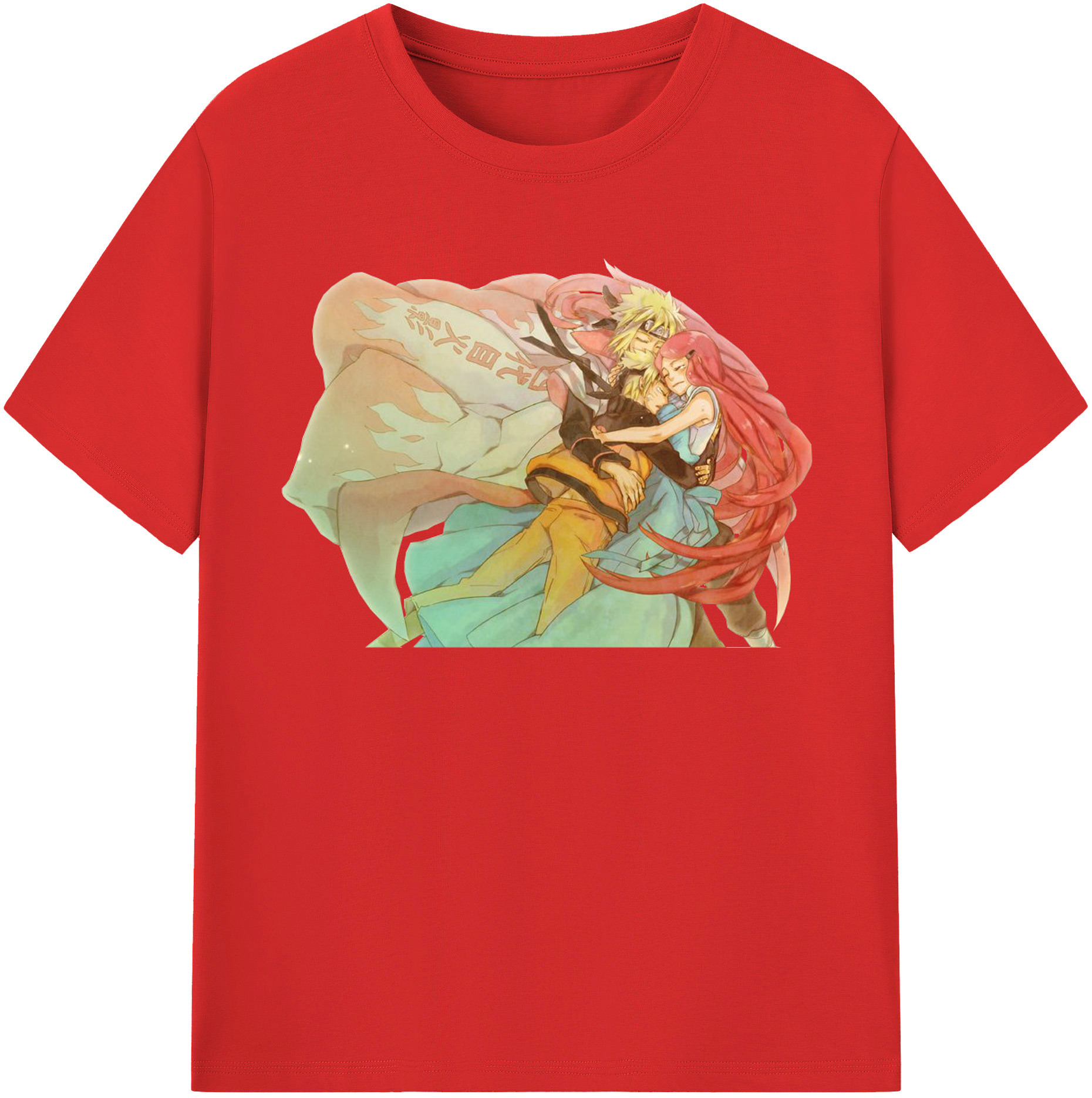 （画像用） NARUTO -ナルト- うずまき ナルト Uzumaki Naruto レディースカジュアルプリントTシャツ（綿100％）
