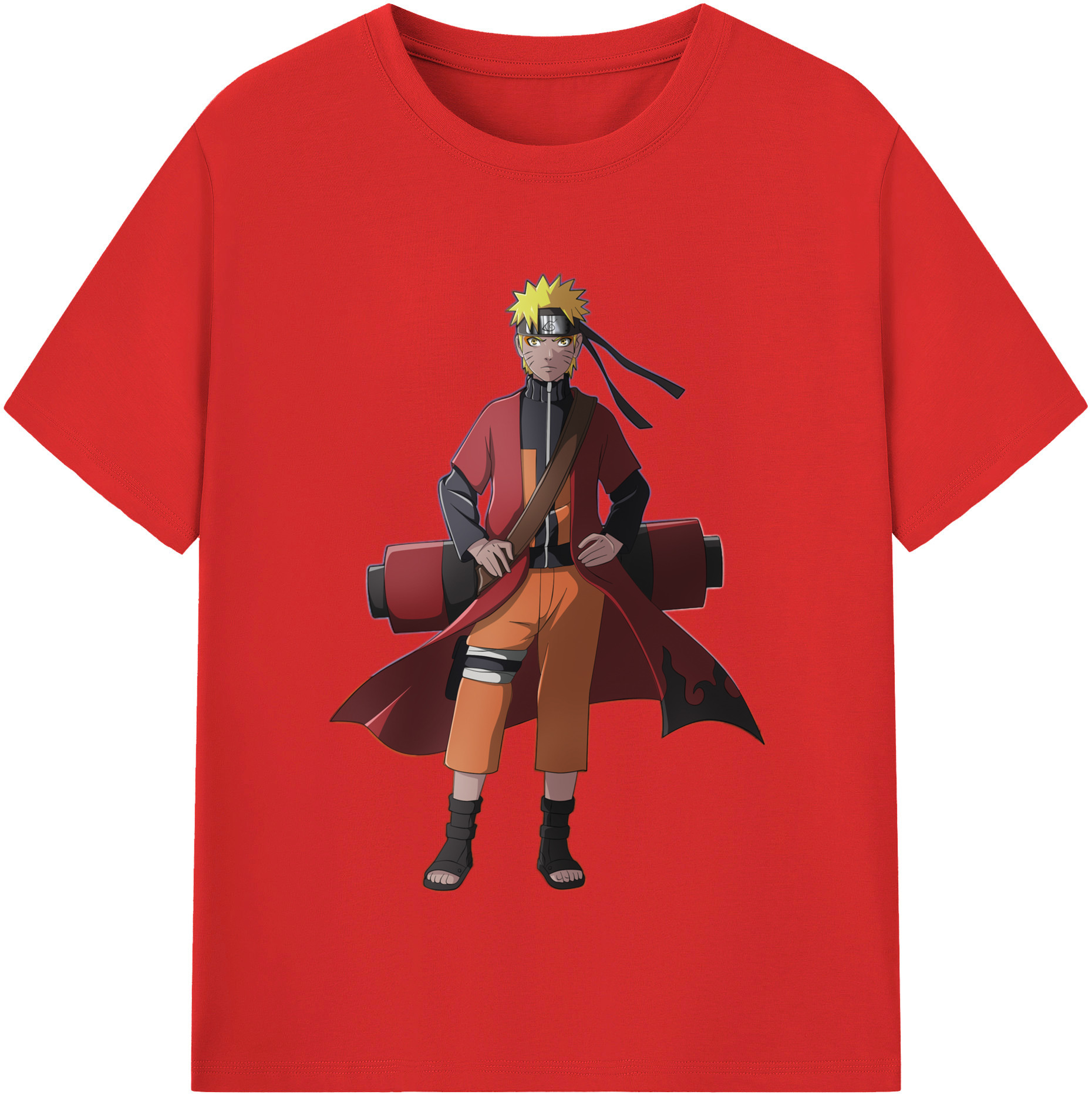 （画像用） NARUTO -ナルト- うずまき ナルト Uzumaki Naruto レディースカジュアルプリントTシャツ（綿100％）