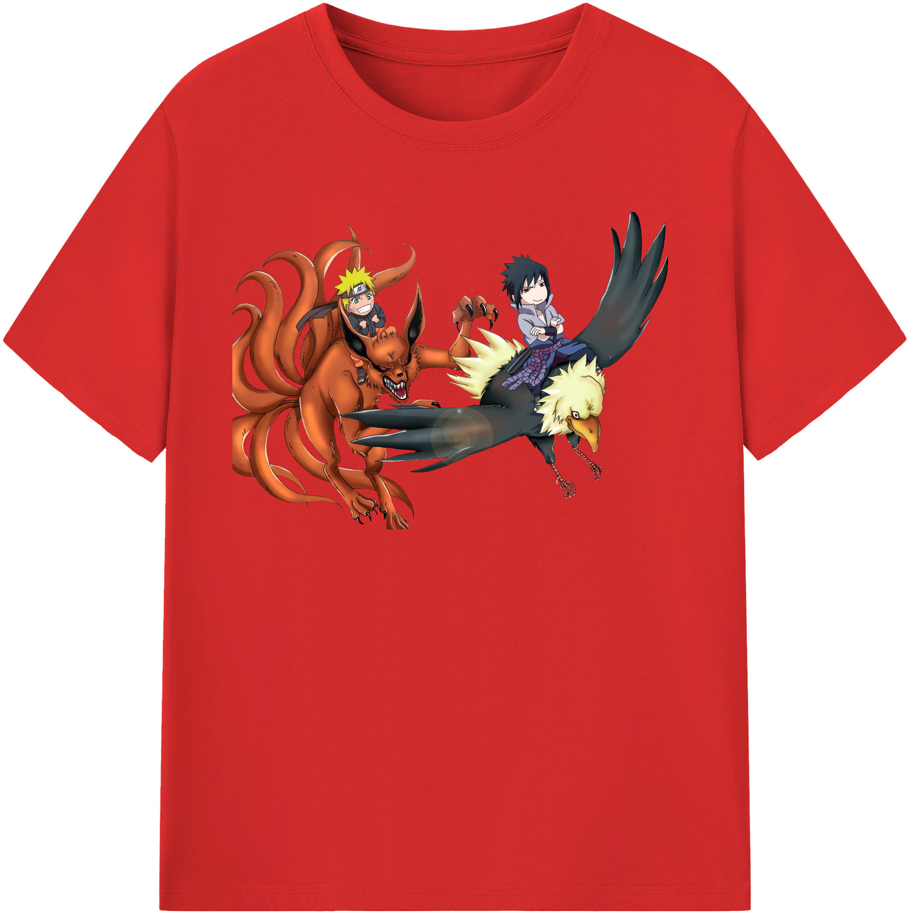 （画像用） NARUTO -ナルト- うずまき ナルト Uzumaki Naruto レディースカジュアルプリントTシャツ（綿100％）