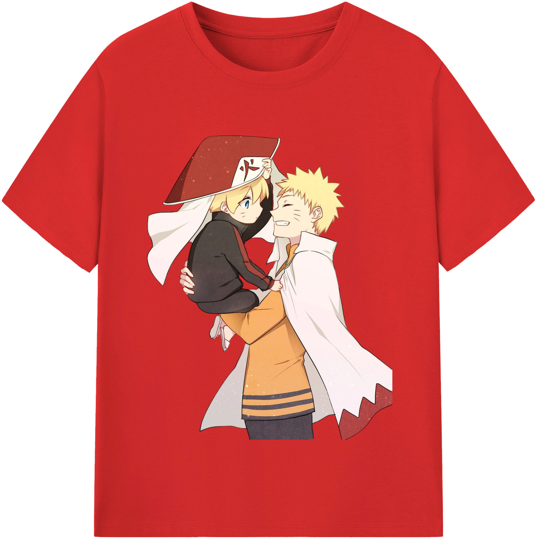 （画像用） NARUTO -ナルト- うずまき ナルト Uzumaki Naruto レディースカジュアルプリントTシャツ（綿100％）