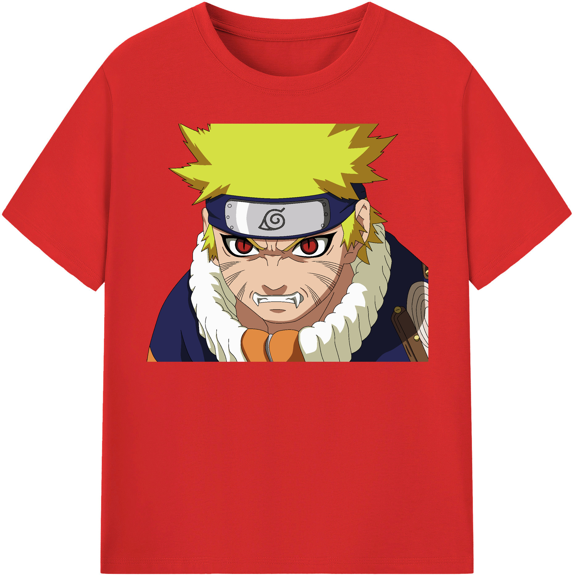 （画像用） NARUTO -ナルト- うずまき ナルト Uzumaki Naruto レディースカジュアルプリントTシャツ（綿100％）