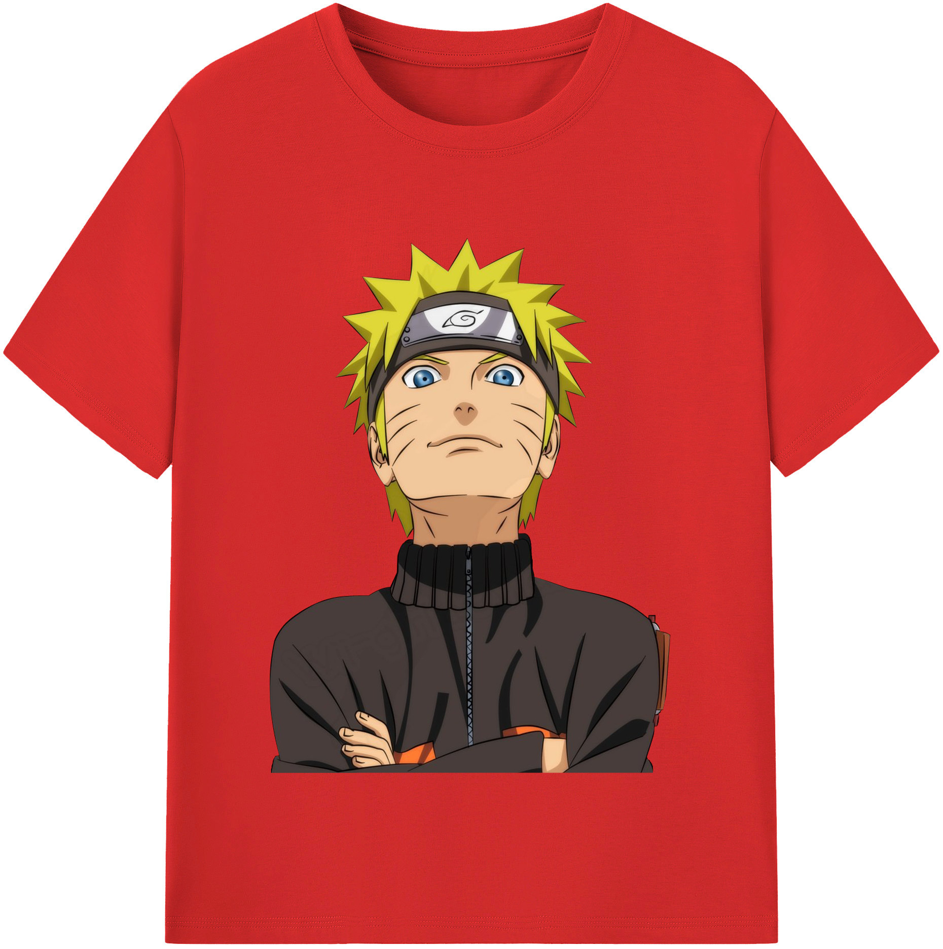 （画像用） NARUTO -ナルト- うずまき ナルト Uzumaki Naruto レディースカジュアルプリントTシャツ（綿100％）