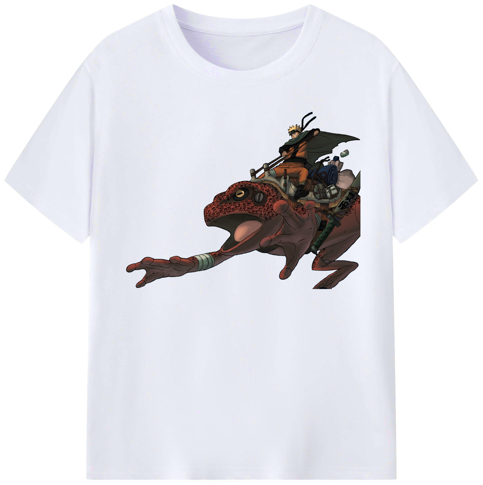 （画像用） NARUTO -ナルト- うずまき ナルト Uzumaki Naruto レディースカジュアルプリントTシャツ（綿100％）