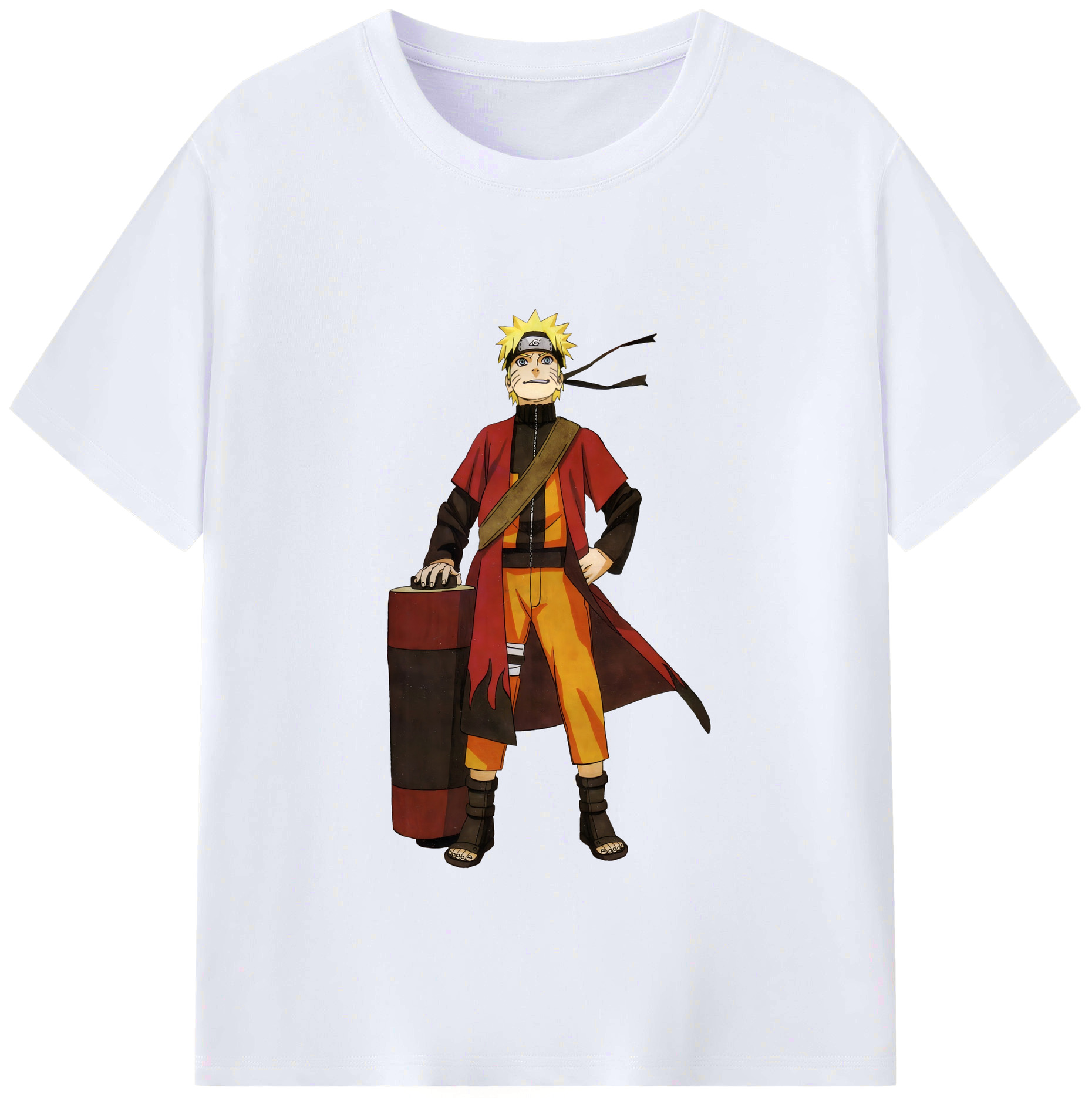 （画像用） NARUTO -ナルト- うずまき ナルト Uzumaki Naruto レディースカジュアルプリントTシャツ（綿100％）