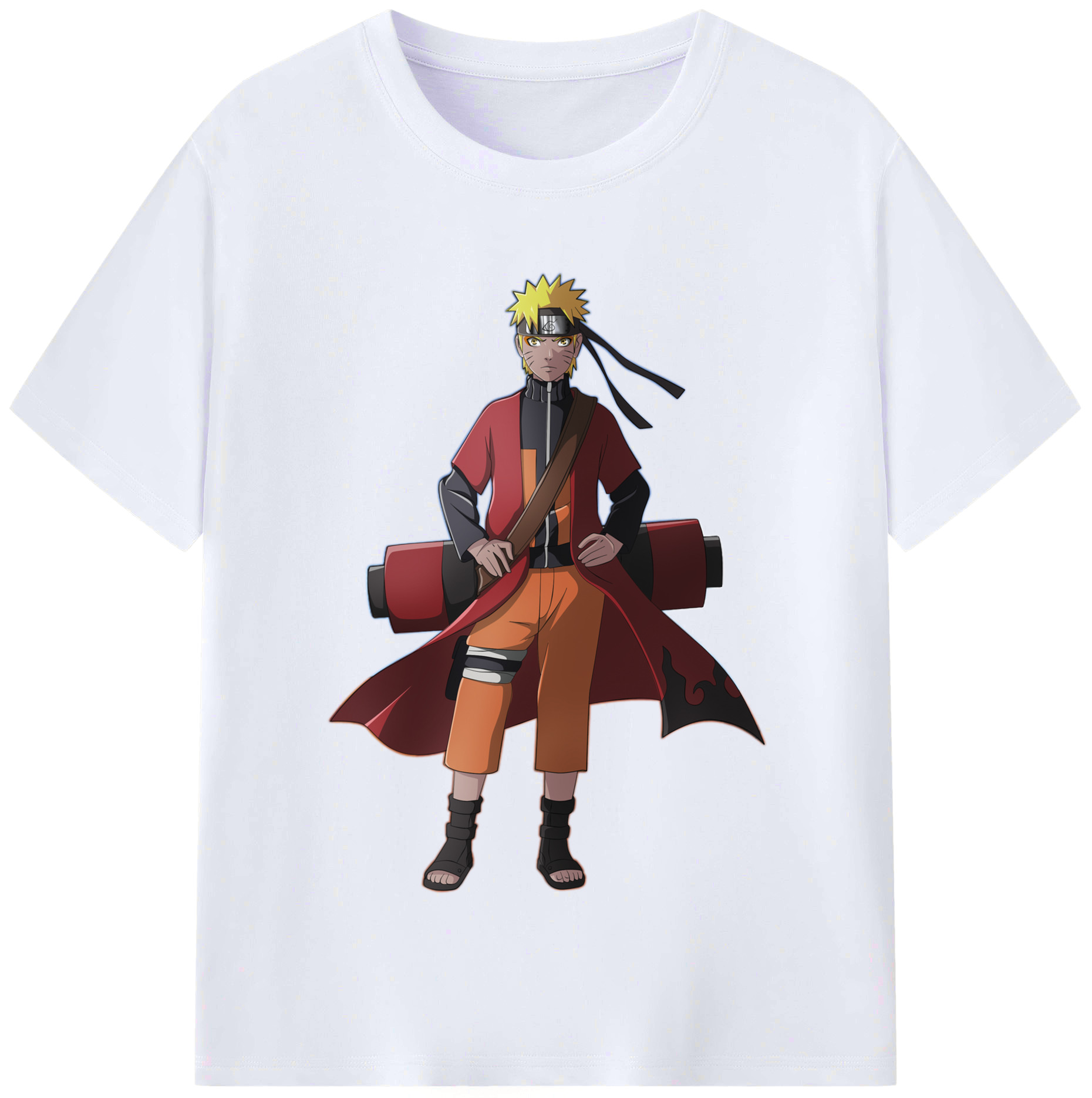 （画像用） NARUTO -ナルト- うずまき ナルト Uzumaki Naruto レディースカジュアルプリントTシャツ（綿100％）