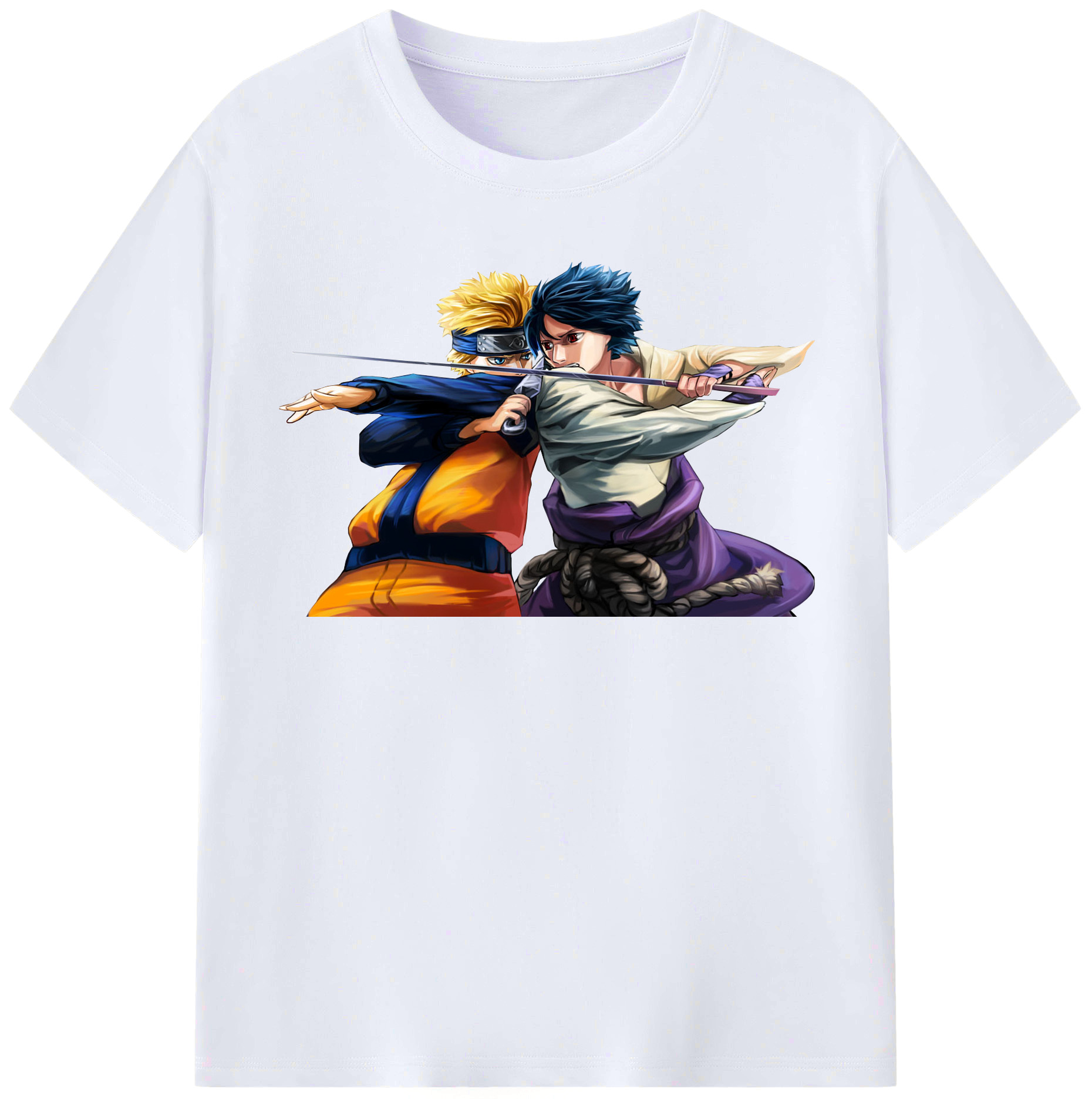 （画像用） NARUTO -ナルト- うずまき ナルト Uzumaki Naruto レディースカジュアルプリントTシャツ（綿100％）
