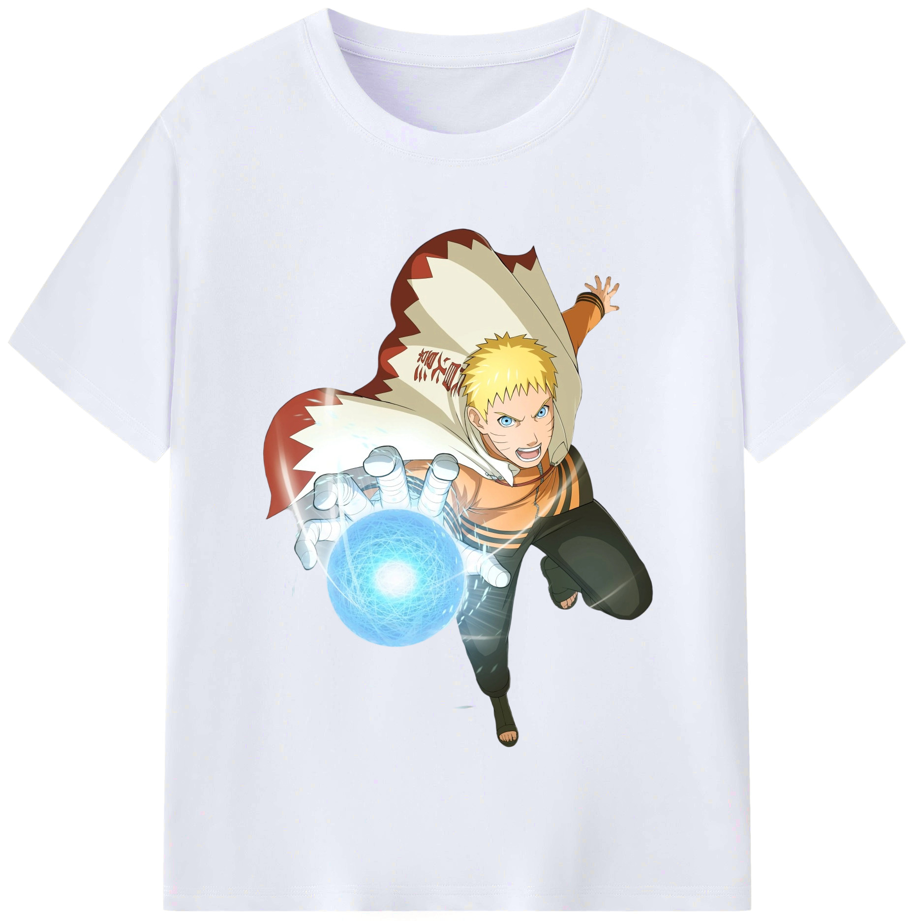 （画像用） NARUTO -ナルト- うずまき ナルト Uzumaki Naruto レディースカジュアルプリントTシャツ（綿100％）