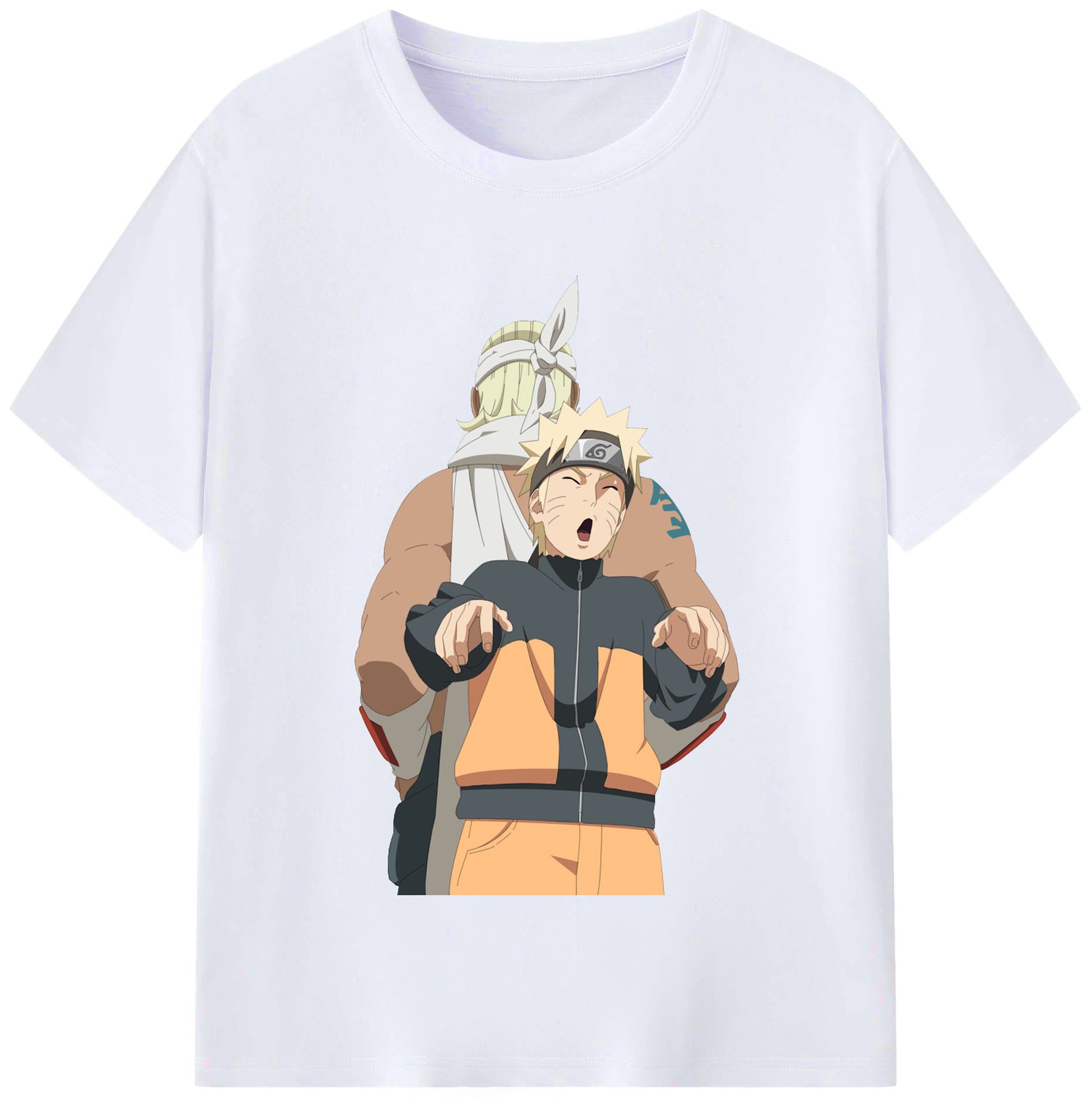 （画像用） NARUTO -ナルト- うずまき ナルト Uzumaki Naruto レディースカジュアルプリントTシャツ（綿100％）