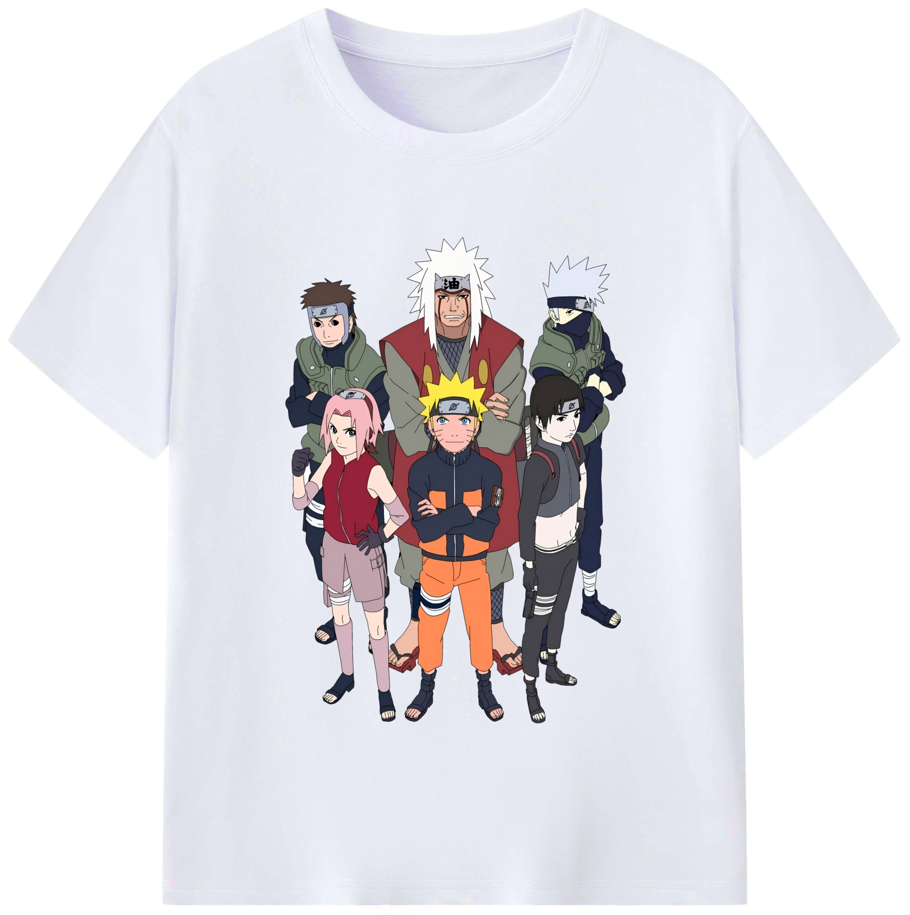 （画像用） NARUTO -ナルト- うずまき ナルト Uzumaki Naruto レディースカジュアルプリントTシャツ（綿100％）