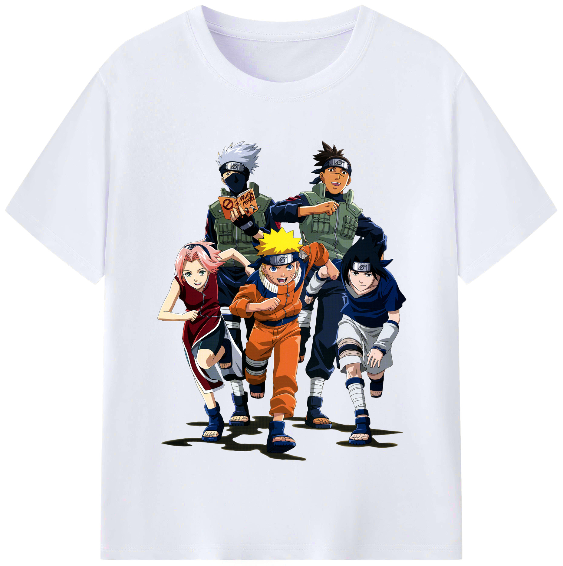 （画像用） NARUTO -ナルト- うずまき ナルト Uzumaki Naruto レディースカジュアルプリントTシャツ（綿100％）